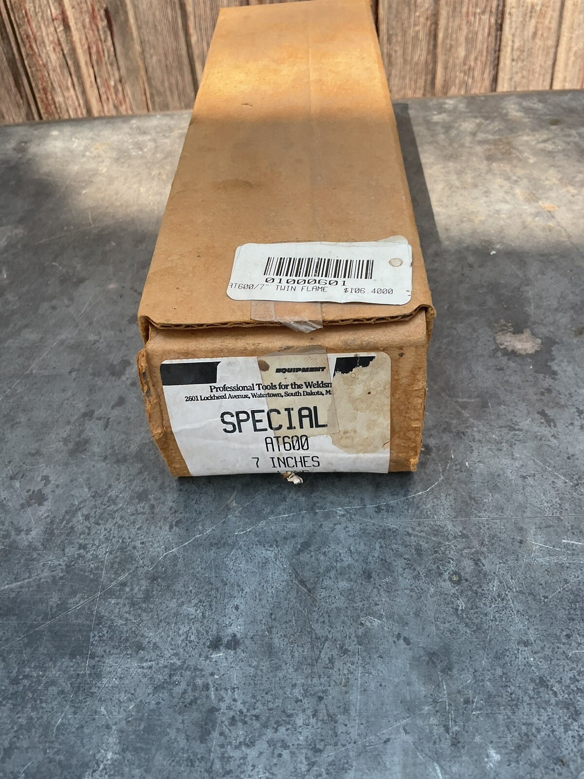 Miller Smith AT600 Flexible Twin Flame Tip 10″ Acetylene