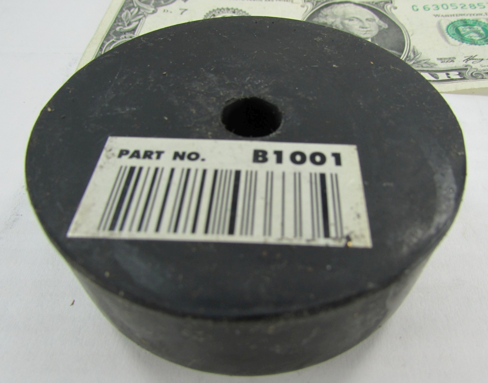 4-PC Rubber Vibration Isolators, Shock Mounts w/Washers 2.5″ OD x 7/16″ ID x 1″