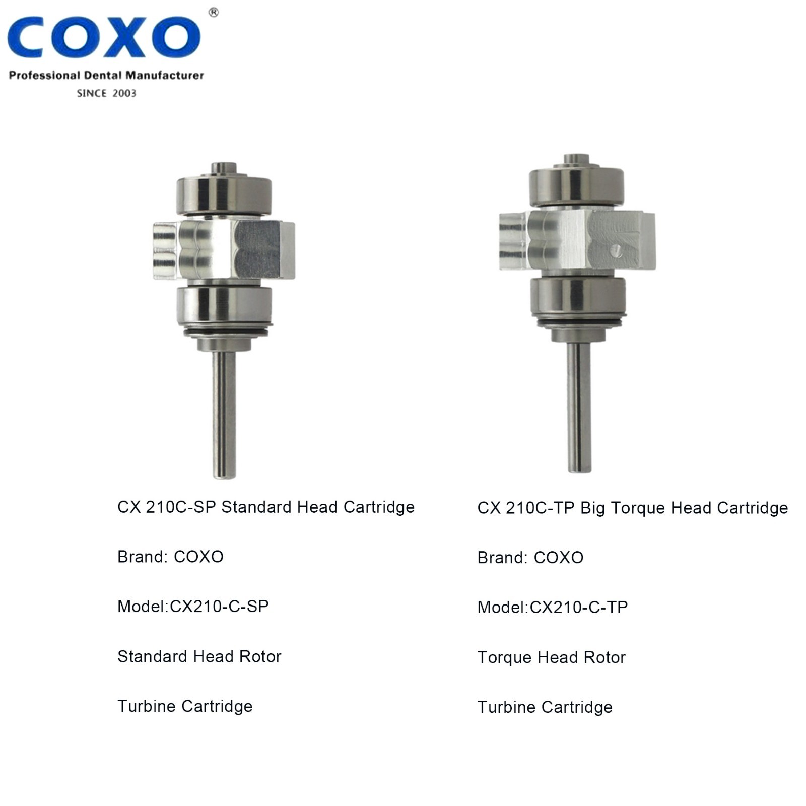 COXO Dental High Speed Handpiece Fiber Optic For 4/6 Hole KAVO MULTIflex Coupler