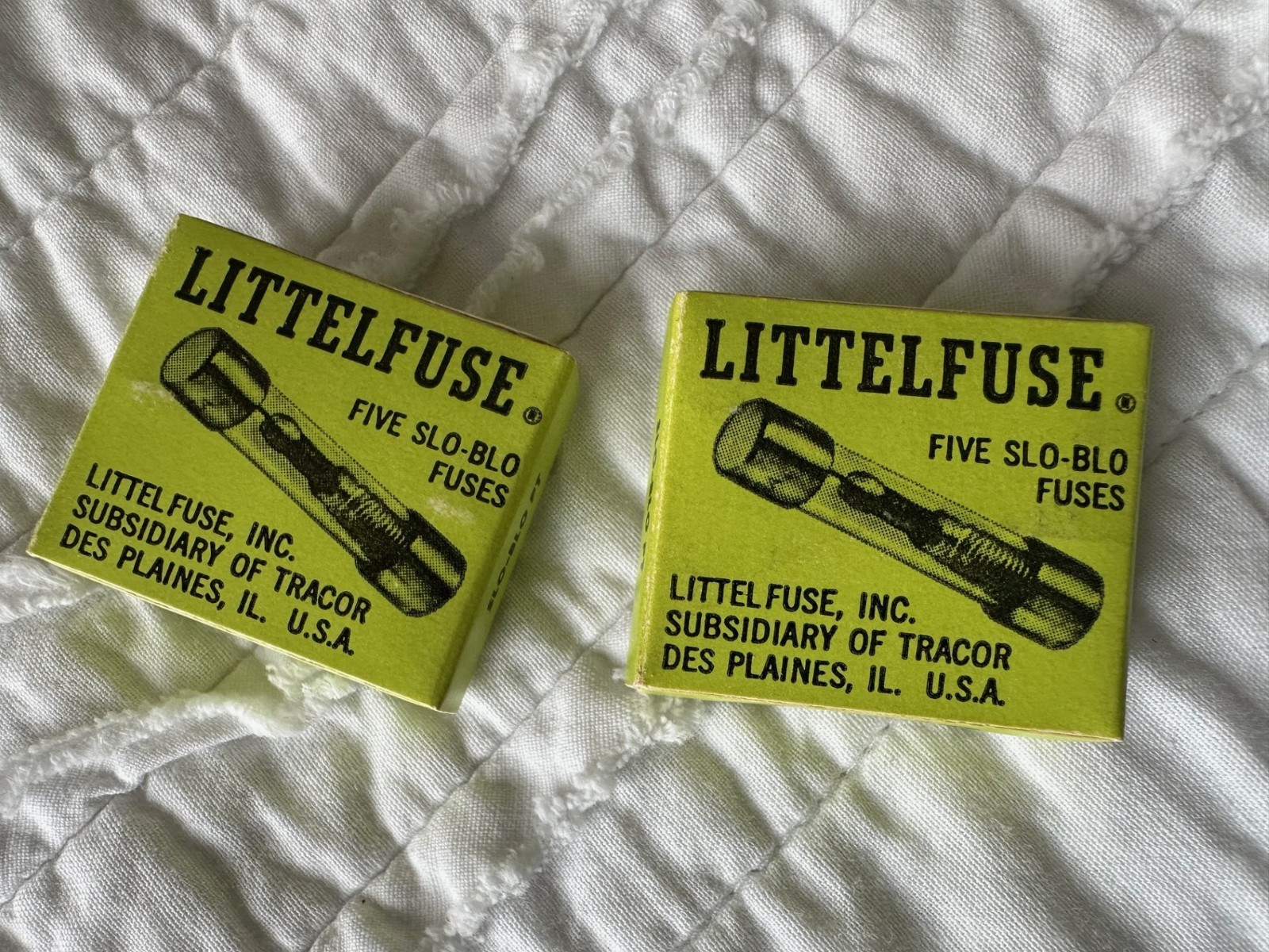 Lot of 10 Littelfuse 3AG Glass Fuses 1/4 Amp 250 Volt Slow Blow PT 1/4″ x 1-1/4″