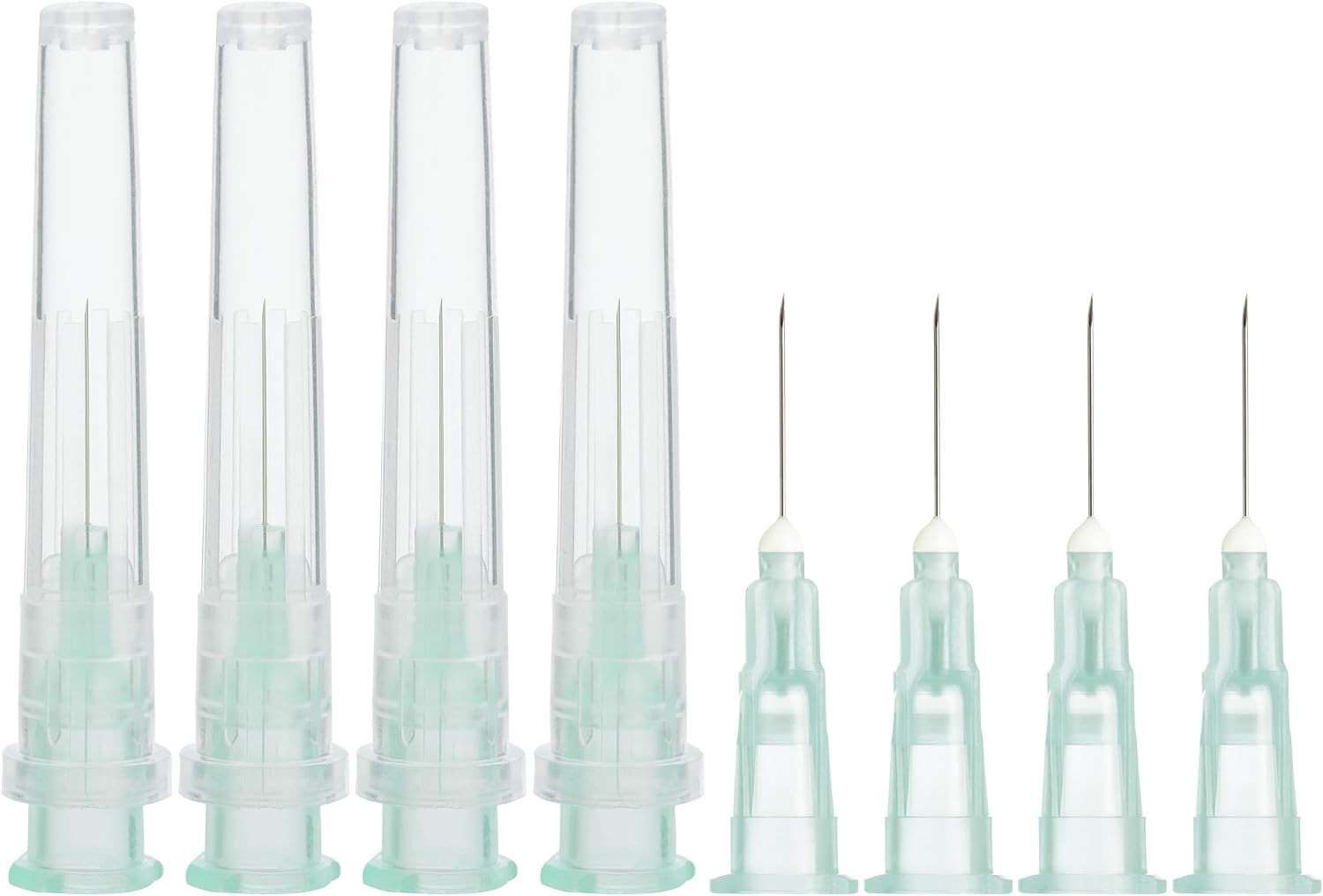 32 Gauge 1/2inch(13mm) 100-Pack Dispensing Needle with Cap Individual Package of