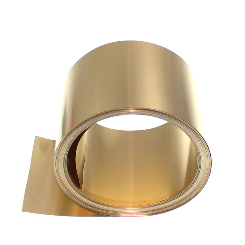 C17200 Beryllium Bronze Beryllium Copper Sheet Metal Foil Coil Thick 0.08mm-2mm