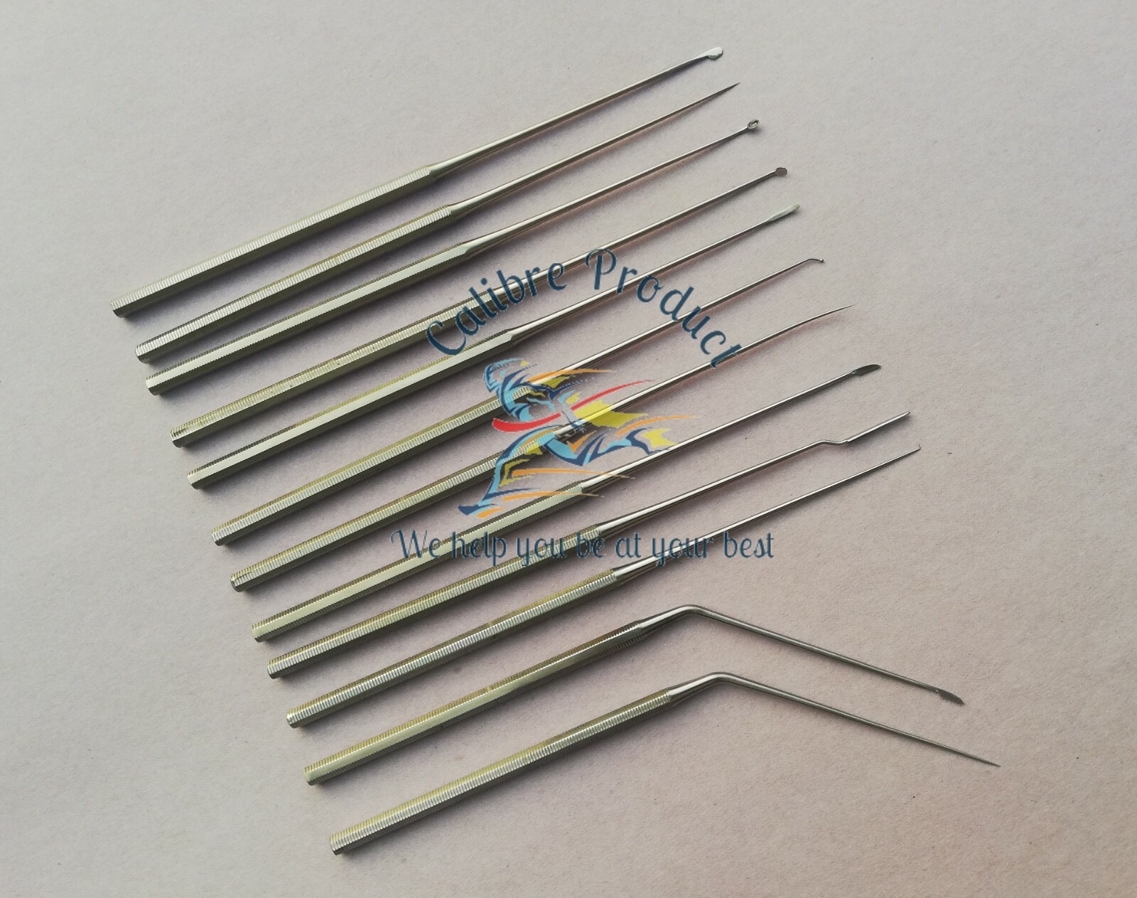 Shea Ear Operation Micro Repositor Set of 12 Pcs Surgical-ENT And Neurosurgical