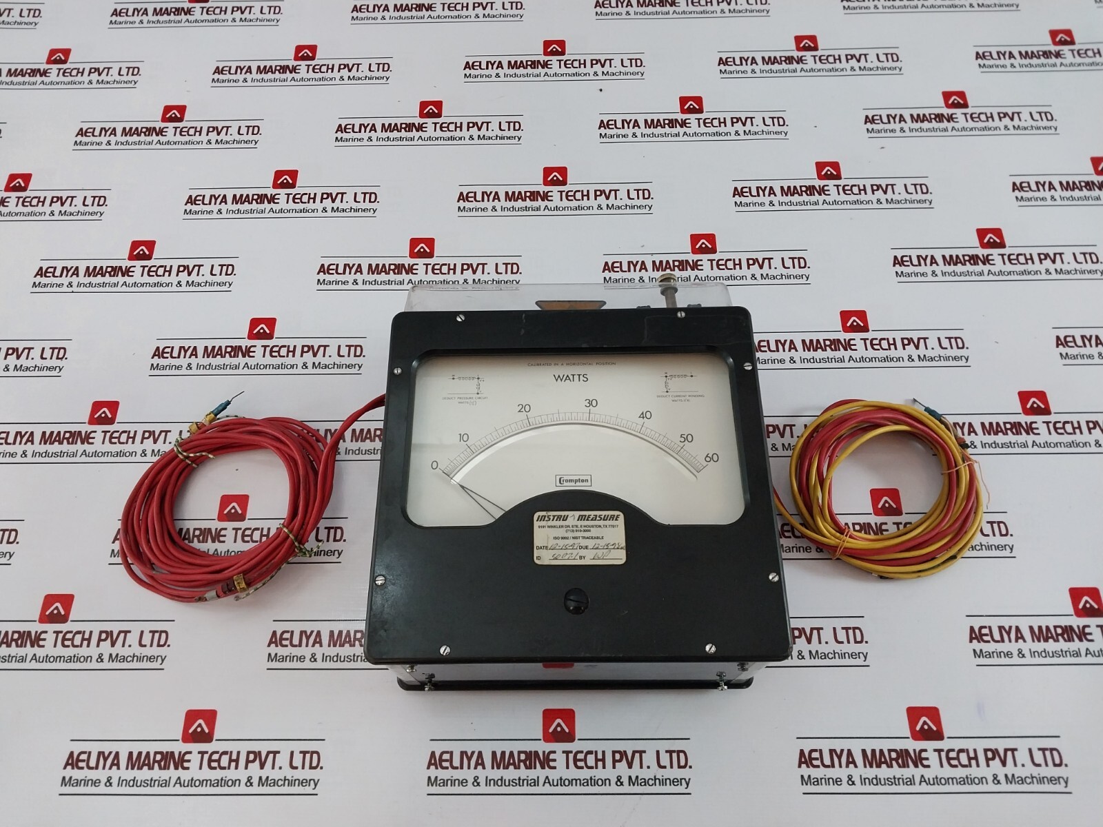 CROMPTON 0 to 60 Watts Single Element Meter, DC-AC 25-400