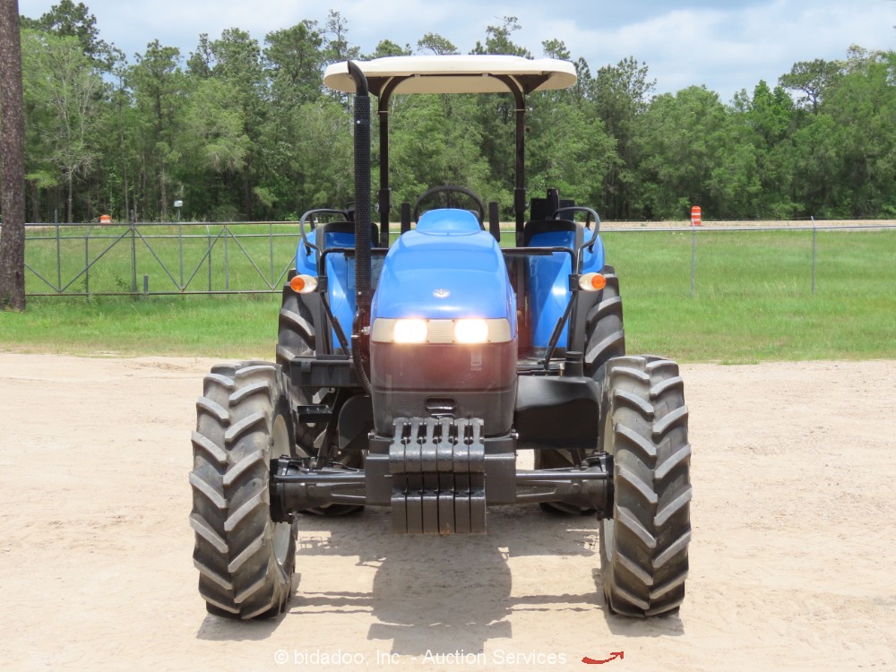 2013 New Holland TD5040 88hp 4WD Diesel Utility Ag Tractor PTO 3PT bidadoo -New