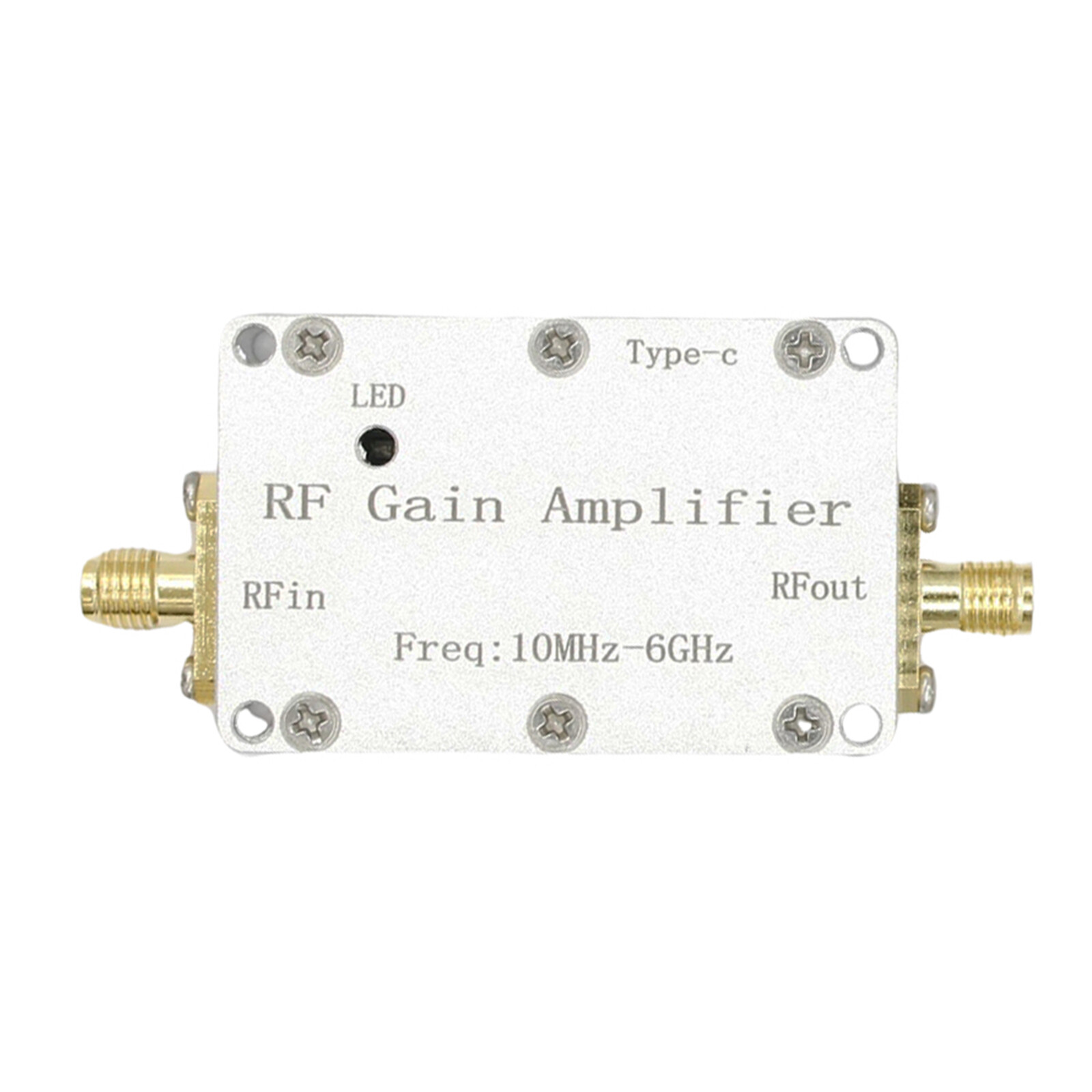 10M-6GHz RF Amplifier 40dB High Gain Driver Receiving Amplifier Signal Module US