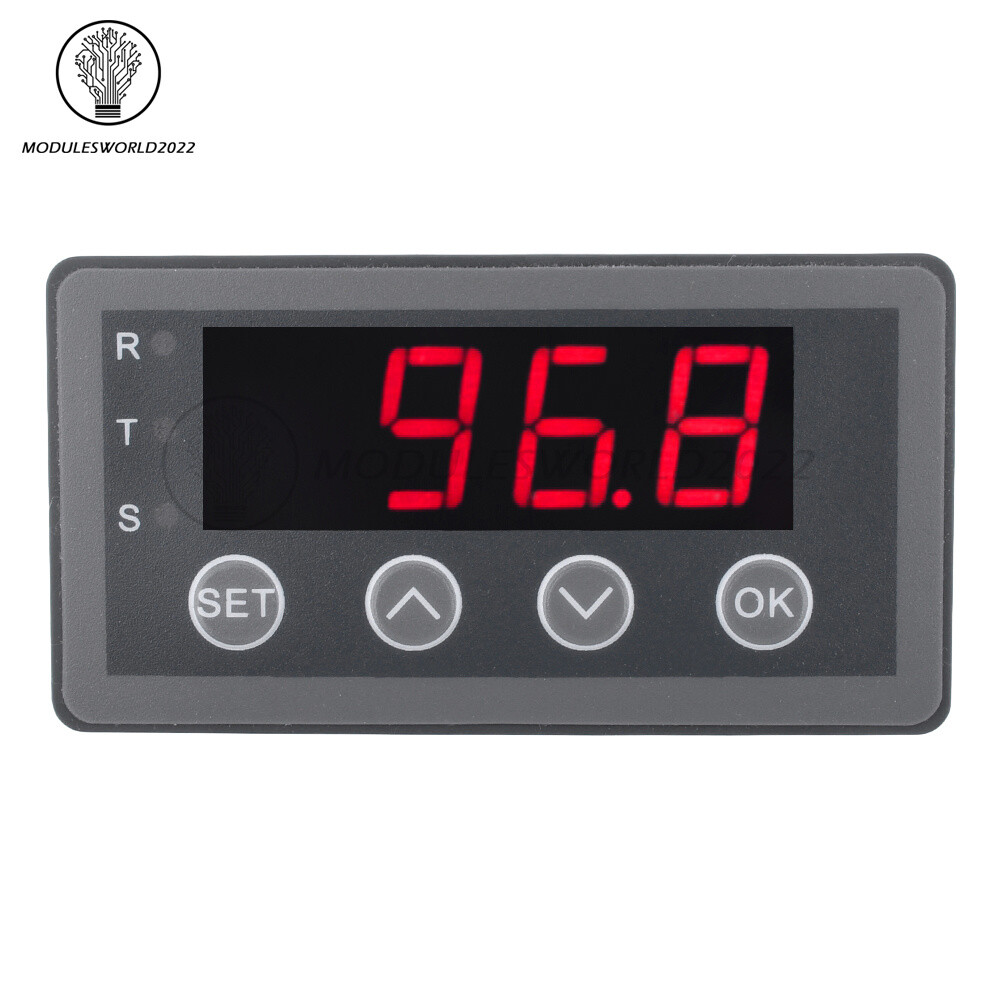 0-10V 0-20mA 2-10V 4-20mA 4-Wire Analog Input (Reception) Display Meter DC 8~25V