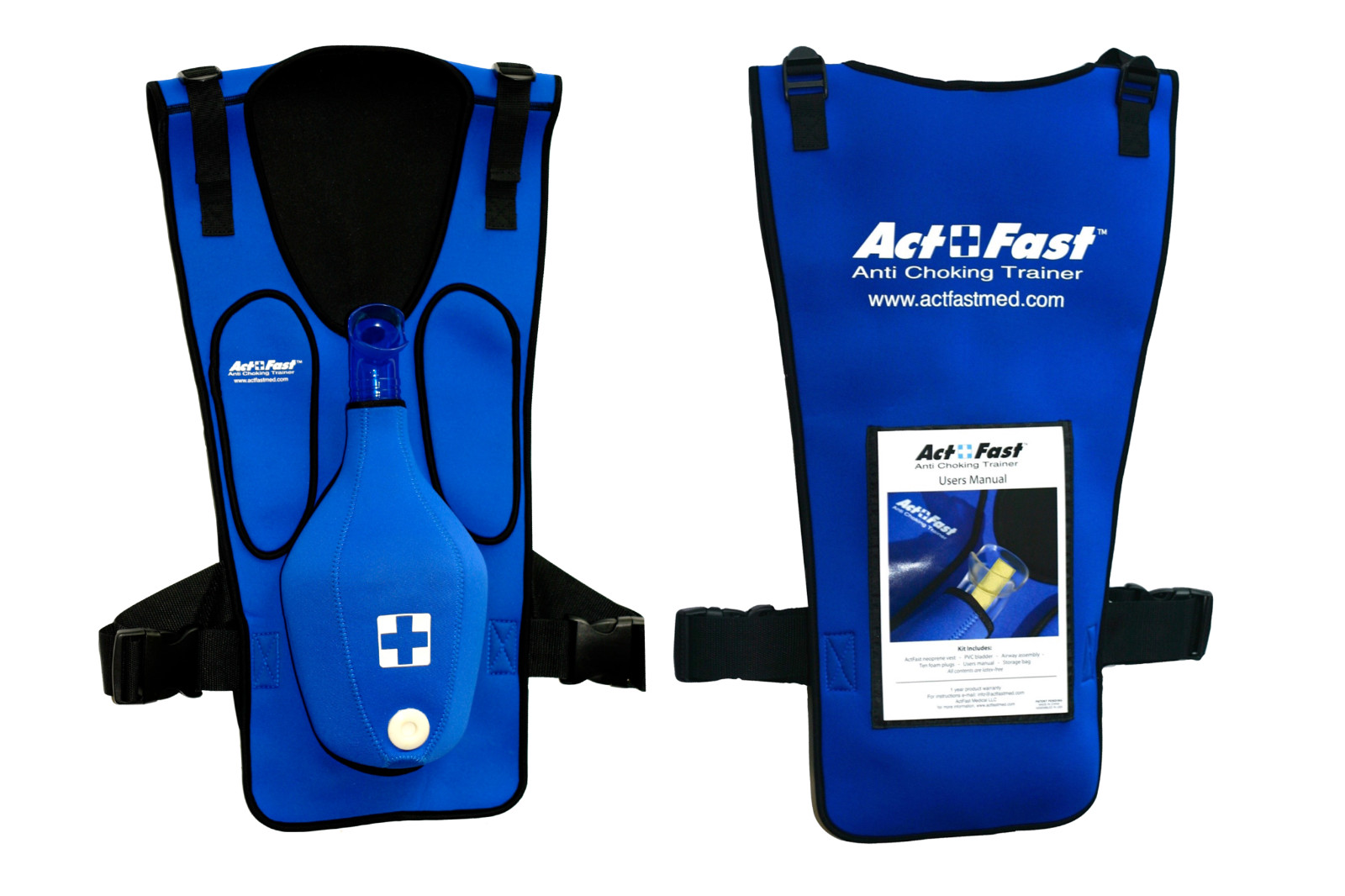 Act Fast Rescue Choking Vest (Blue)
