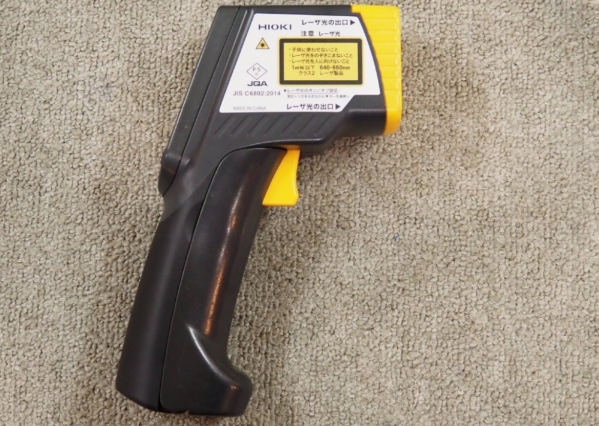 HIOKI Digital Infrared Thermometer FT3701 -60.0 to 760.0°C JUNK From JAPAN
