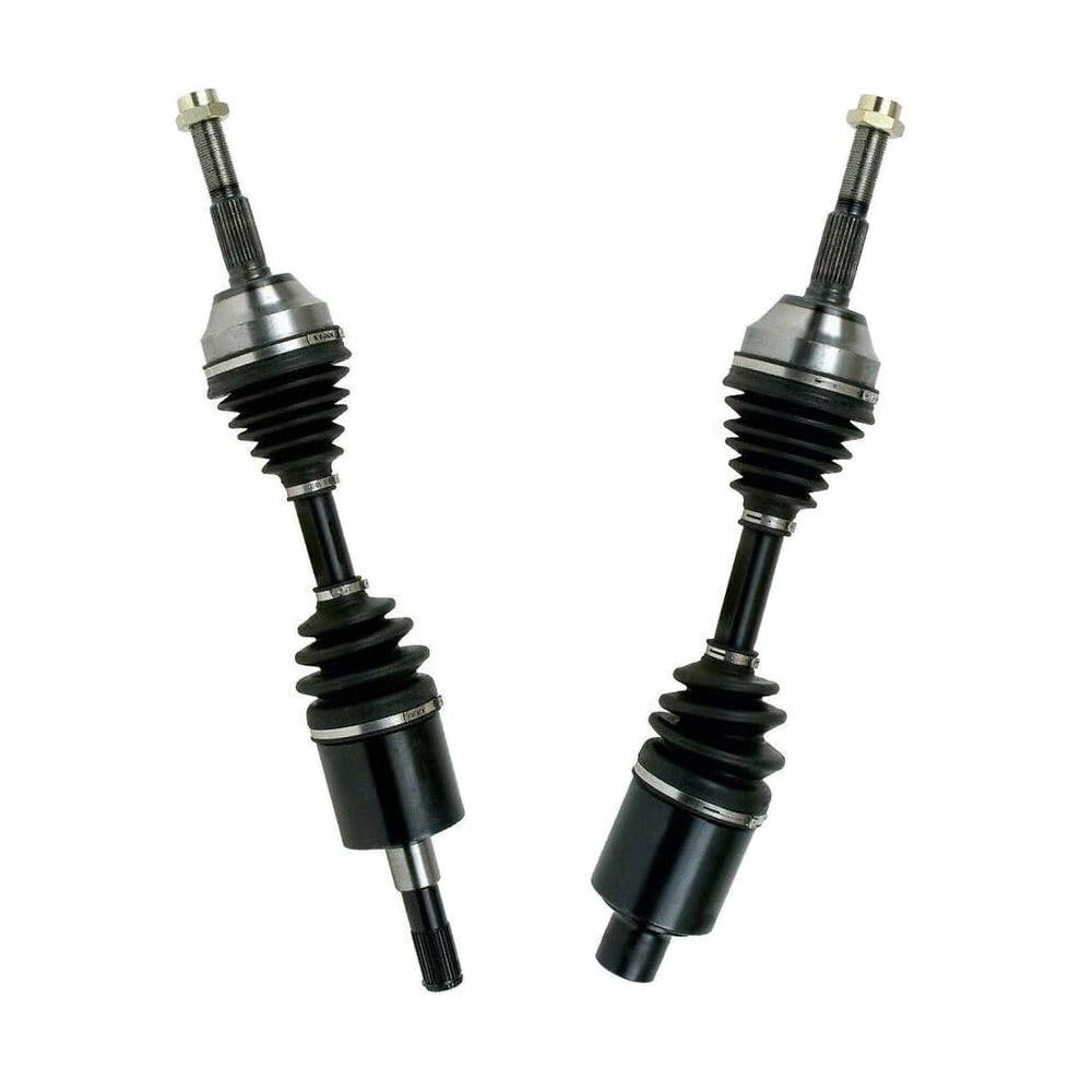2pcs Front CV Axle Shafts Pair Black for Jeep Liberty 3.7L 4WD 02-07 27 Spline