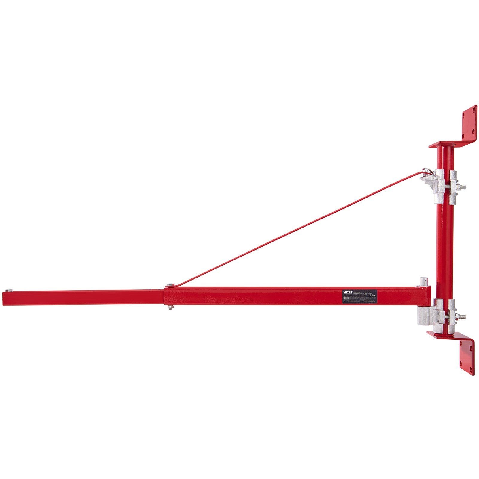 Electric Hoist Support Arm 660LBS Capacity 180 Degree Swivel for Workshop Garage