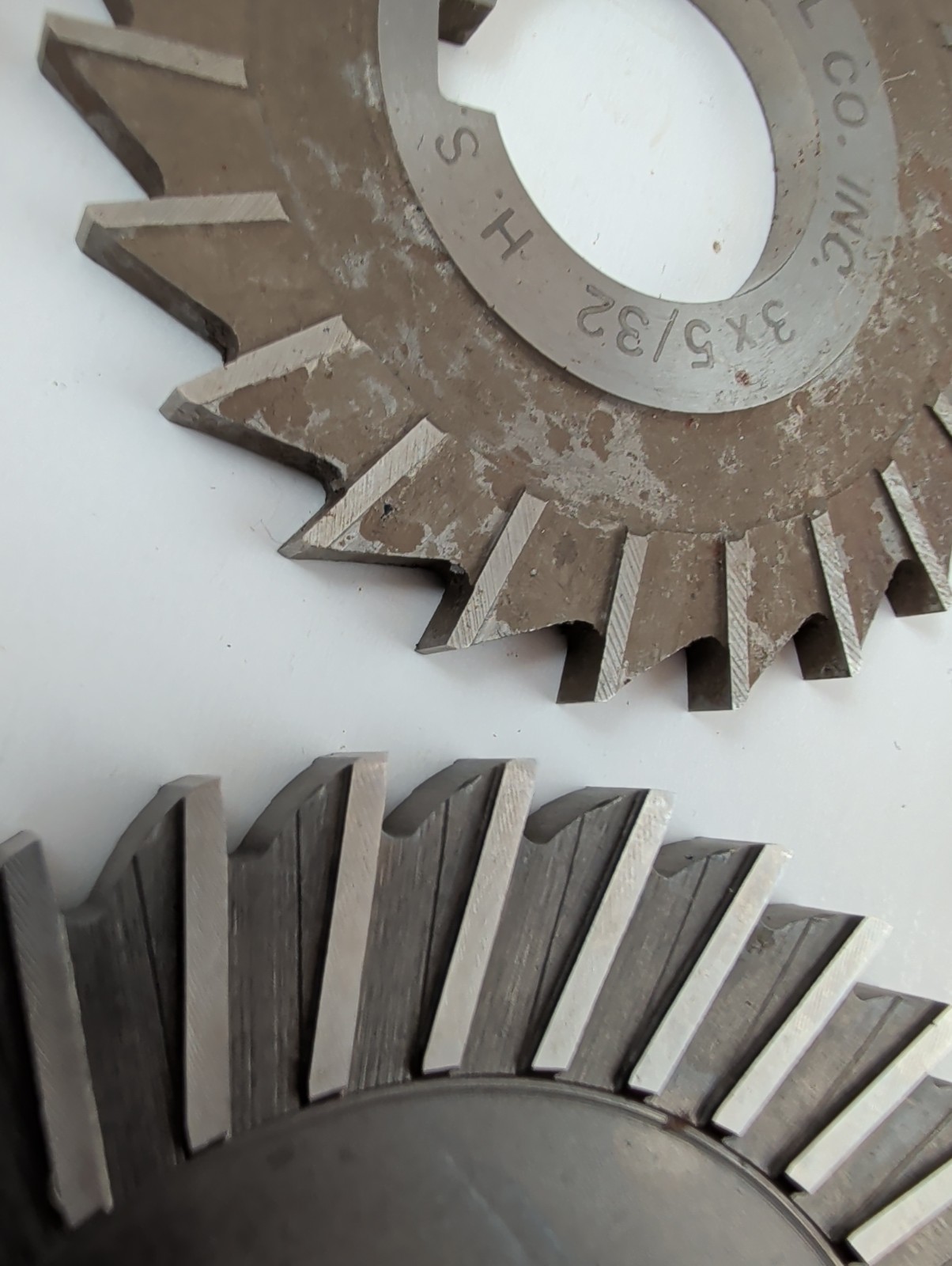 USA Made 1″ Arbor Hole Side Mill Cutter Lot HSS 3″ 4″ Horizontal Milling