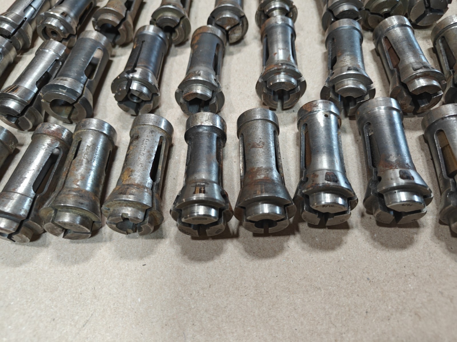 Lot Of 65, CNC Lathe Hardinge Nose Hex Collets Screw Machine Tools 🇺🇲
