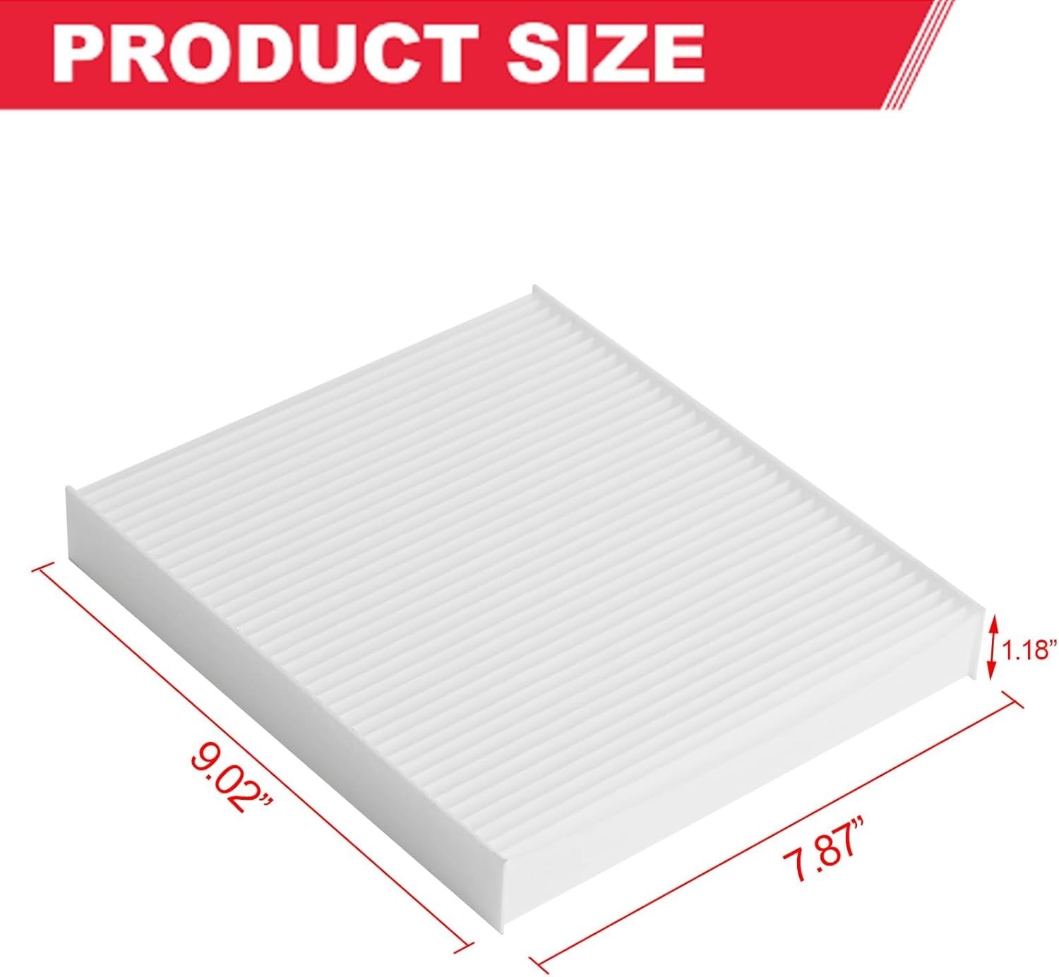 Cabin Air Filter Compatible Kenworth T680 T880 Peterbilt 567 579 C New Air