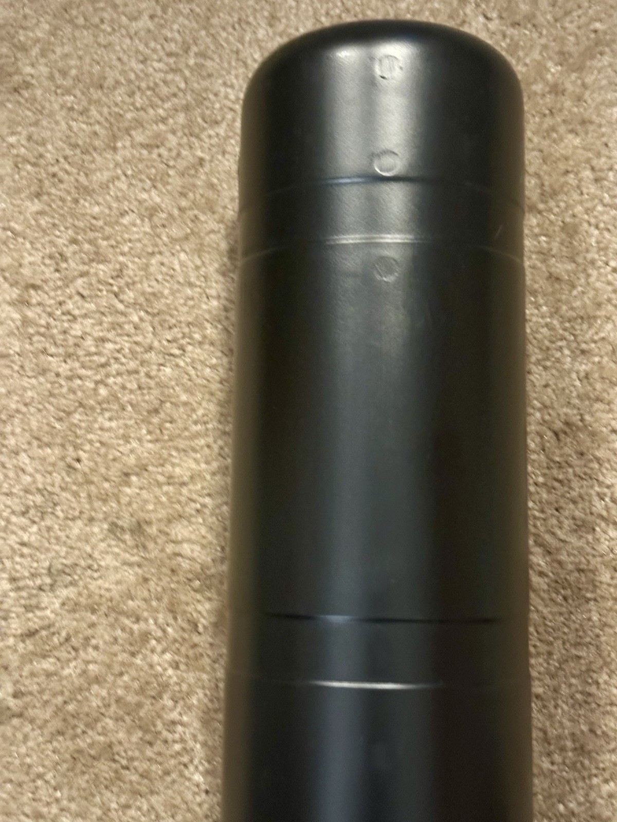 Post Guard M349W 4.5” x 52” Domed Bollard Cover Black NEW Grainger CL1385QQ
