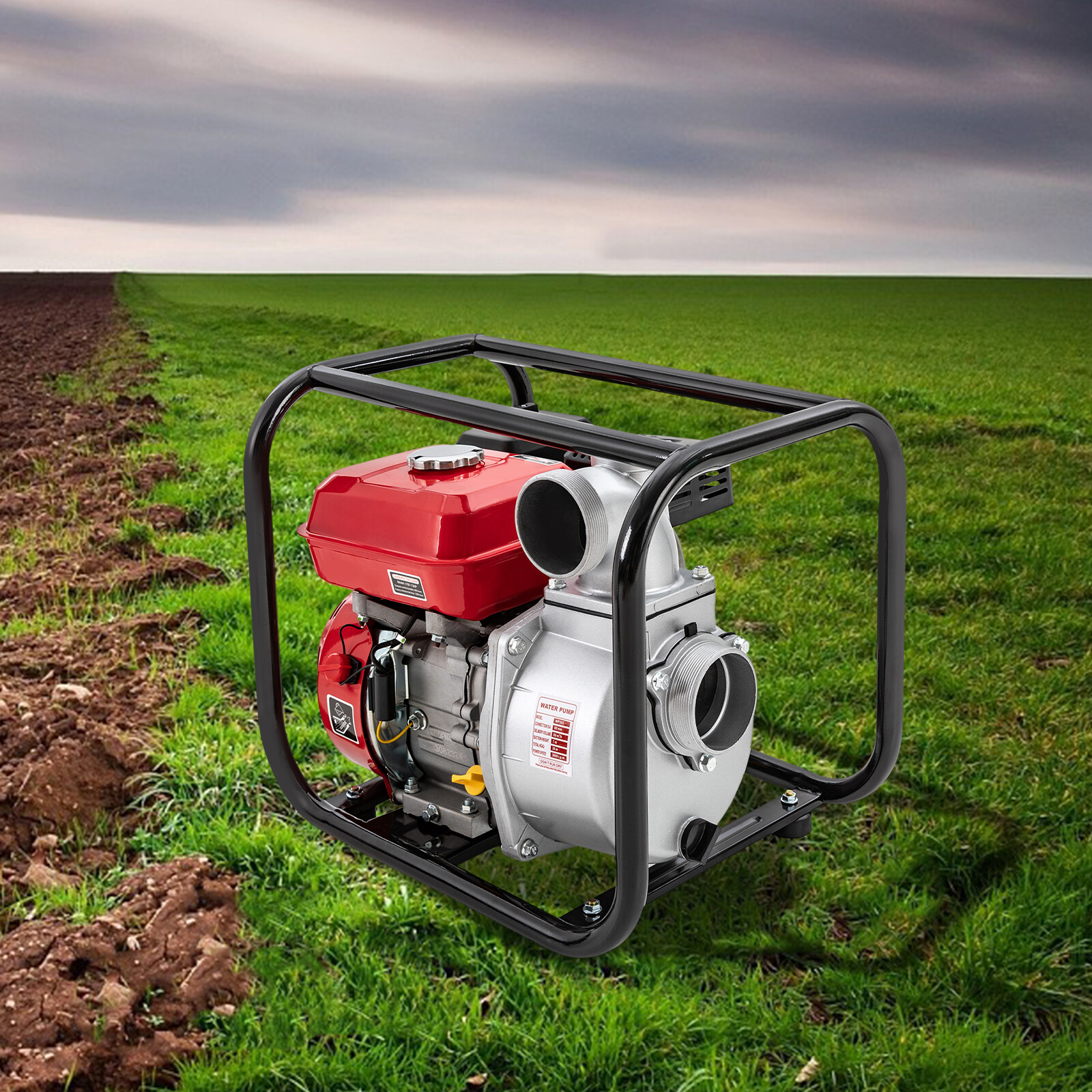 3″ Inch 7.5HP Gas Water Pump Gas-Power Garden Water Irrigation Transfer Pump