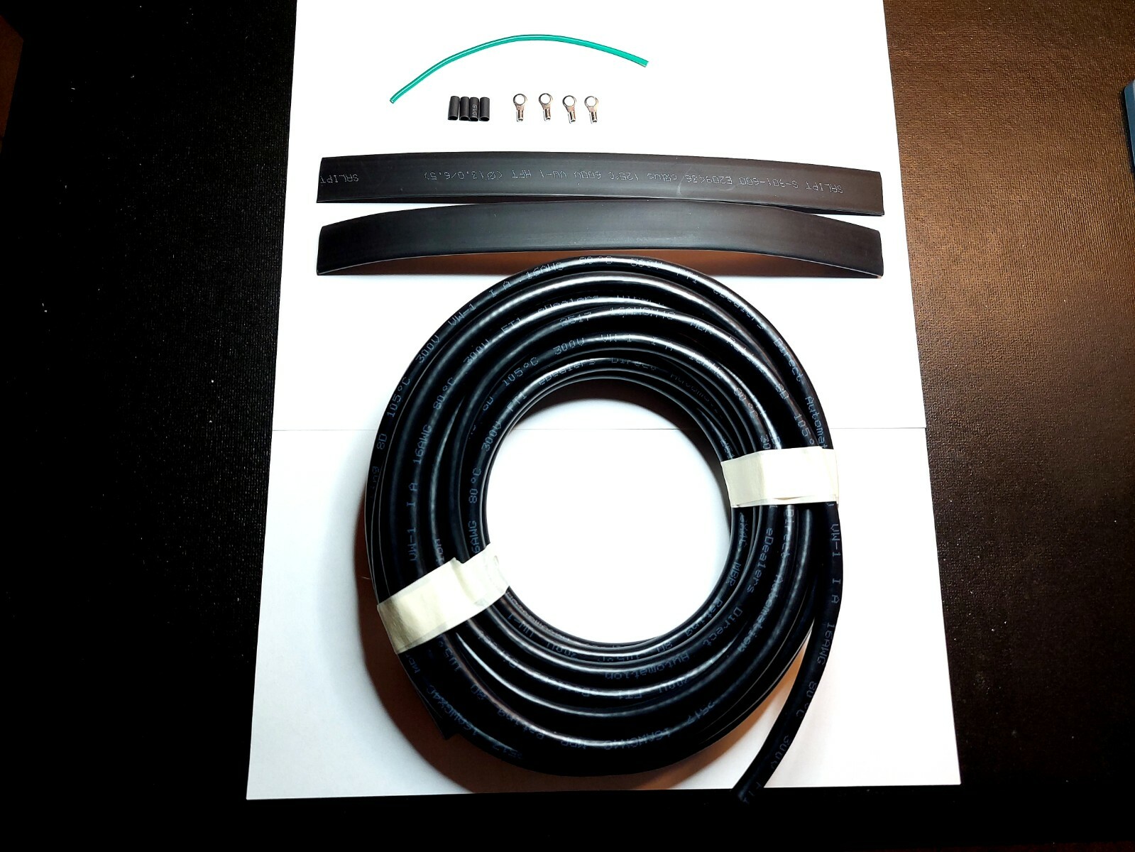 CNC VFD Cable 15ft 16/4 Double Shielded For Spindle .8Kw 1.5Kw 2.2Kw 4Kw 4.5Kw