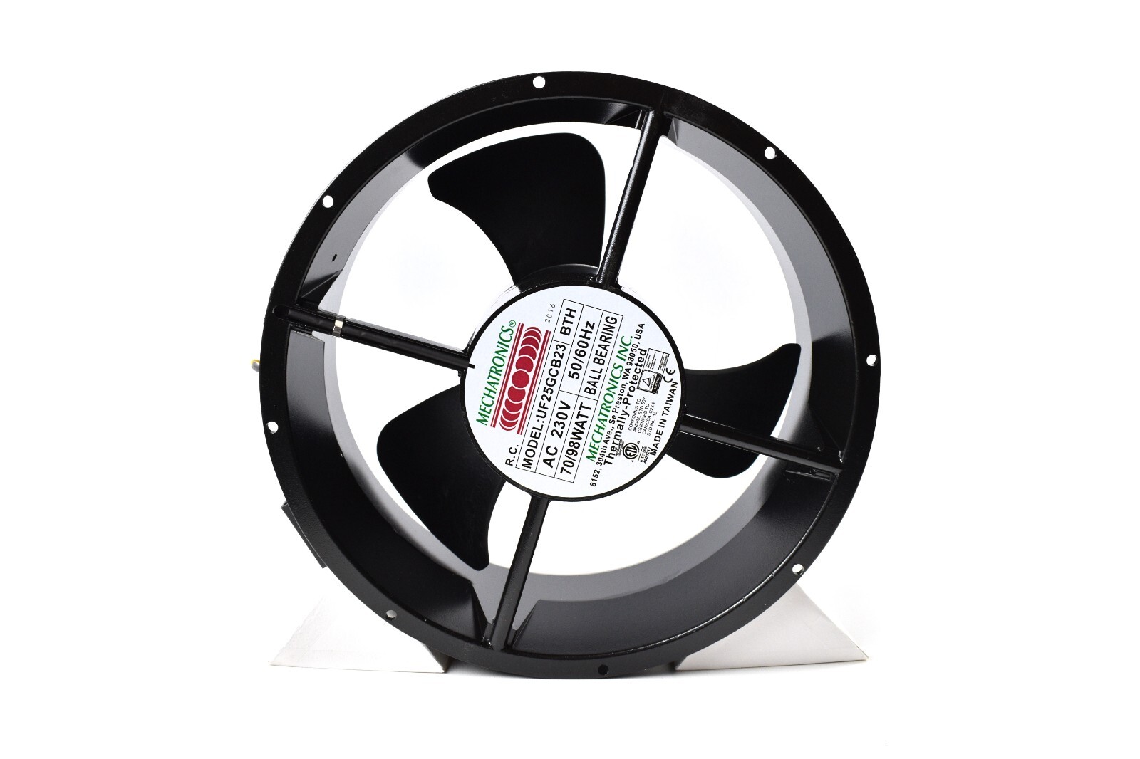 Mechatronics UF25GCB23-BTH AC Fan Axial Ball Bearing 230V 812CFM 65dB 254x89mm