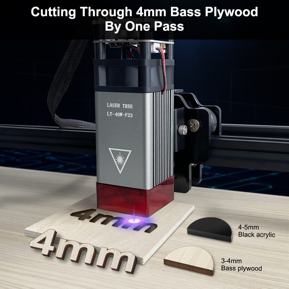 4W 5W 20W 30W 40W 60W Optical Power Laser Module for Laser Engraver Cutting DIY