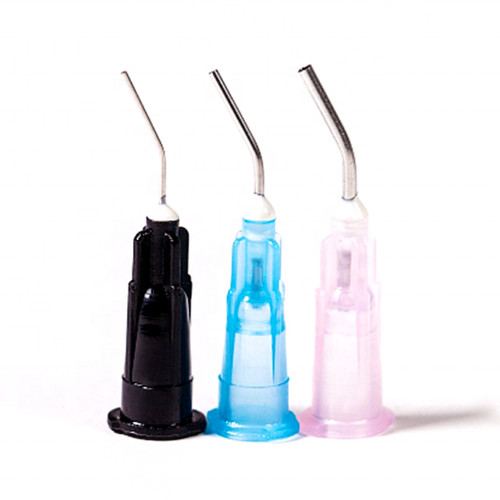 Dental Pre-Bent Irrigation Flowable Applicator Dispensing Tips