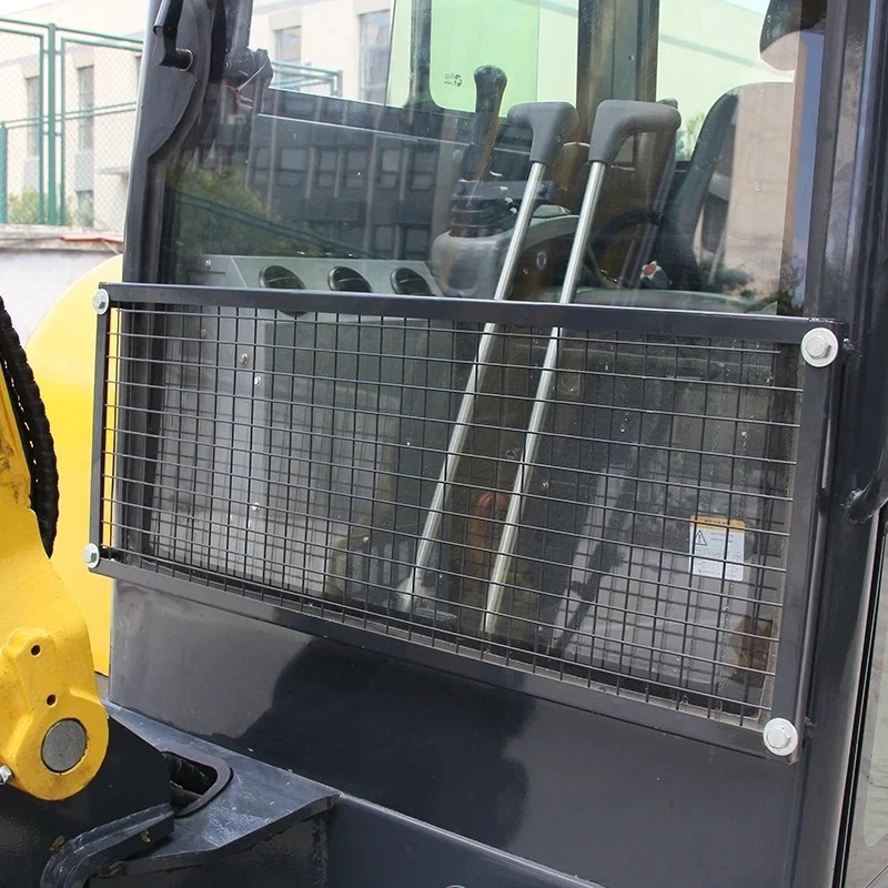 3.5Ton Mini Excavator Enclosed Cab Kubota Diesel Engine Side Swing+6 Attachments