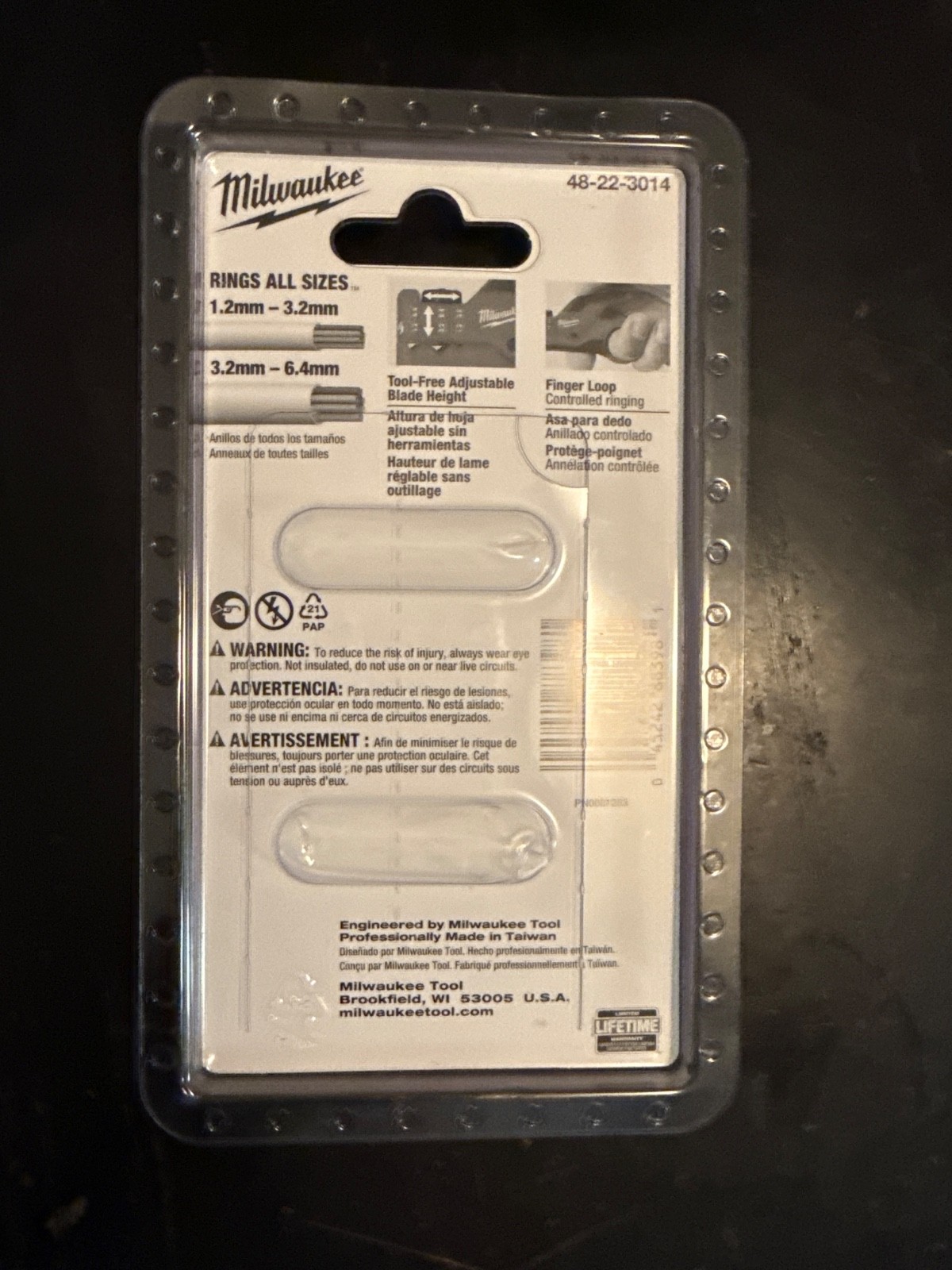 Milwaukee 48-22-3014 Buffer Tube Ringer and Slitter for Fiber Optic Cables – NEW