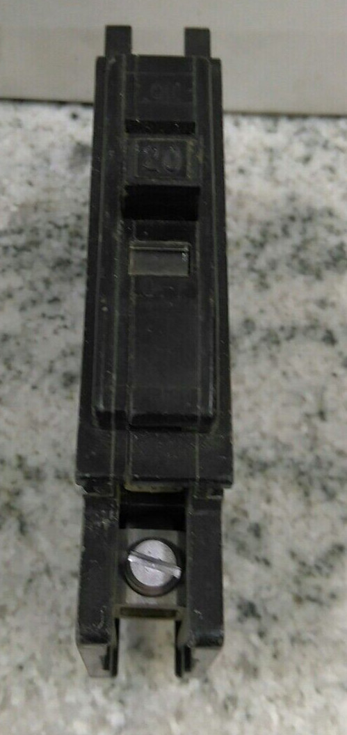 SQUARE D/BREAKER/ QOU120/ 1POLE/20A/ 120/240VA/TYPE QOU/ OLD STYLE/USE(36C2UP