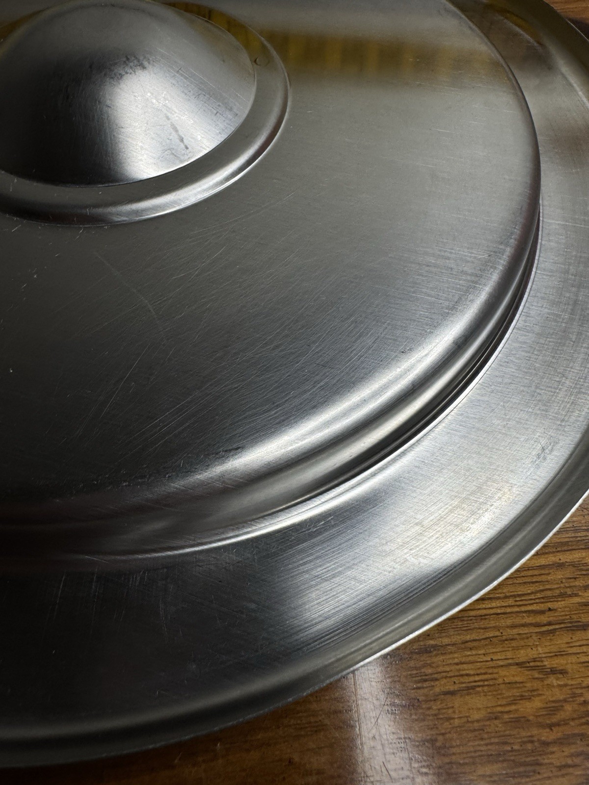 Vollrath 9.5” Stainless Steel Slotted Soup Inset Lid Cover USA Steam Table