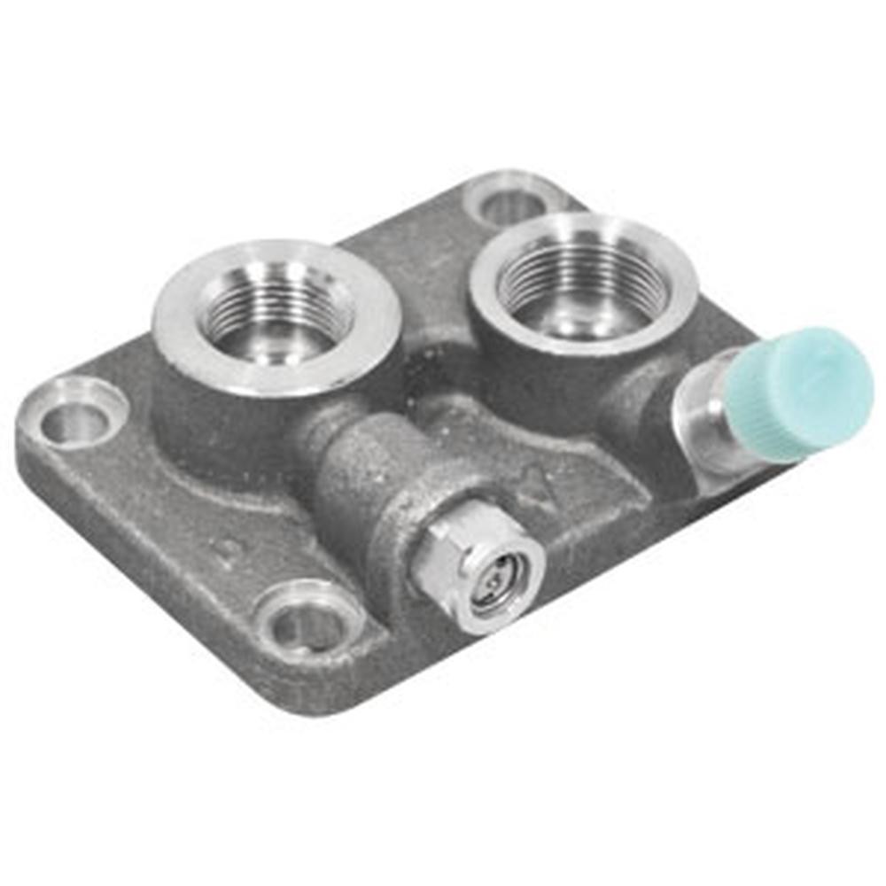 88RE51052 Compressor Top Discharge Manifold, Fits Denso 10PA17C Fits John Deere