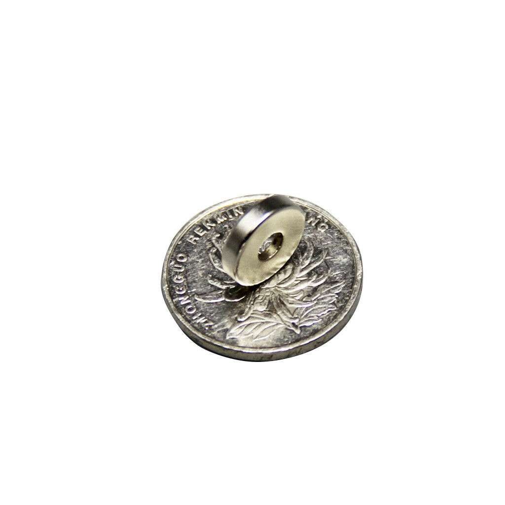 10/50/100pcs Strong Countersunk Ring Magnet 12x3mm Rare Earth Neodymium 4mm hole