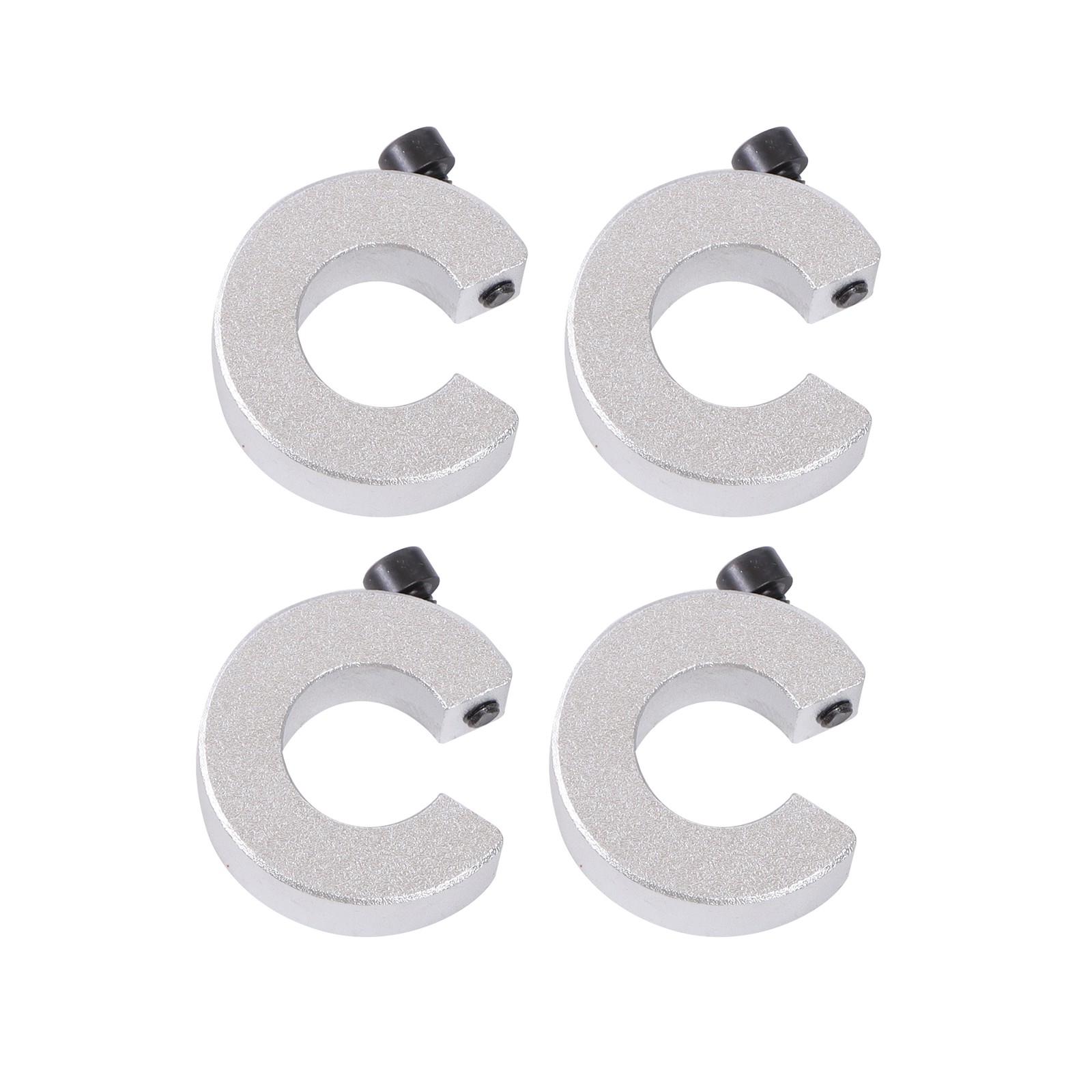 2Pcs SBR20-2200mm Linear Rails + 4× SBR20uu Bearing Blocks & 4×20mm Fixing Rings