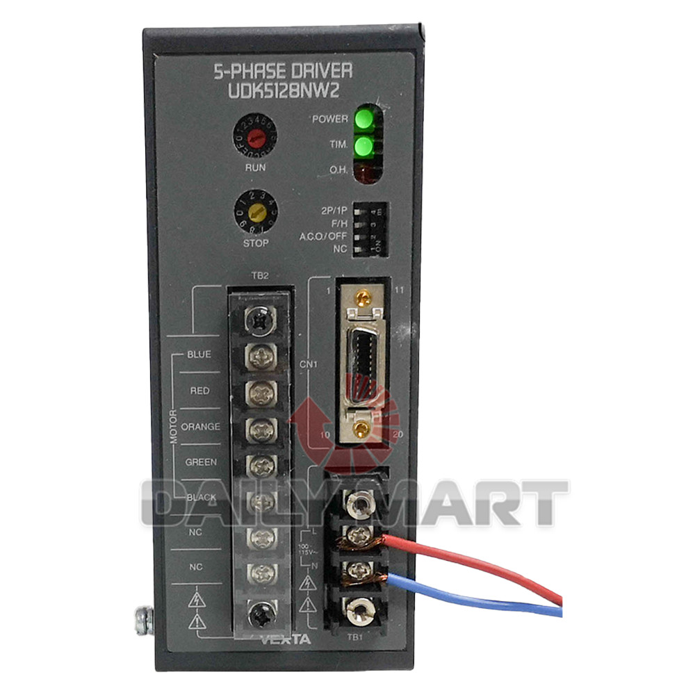 Used & Tested VEXTA ORIENTAL MOTOR UDK5128NW2 Stepper Drive