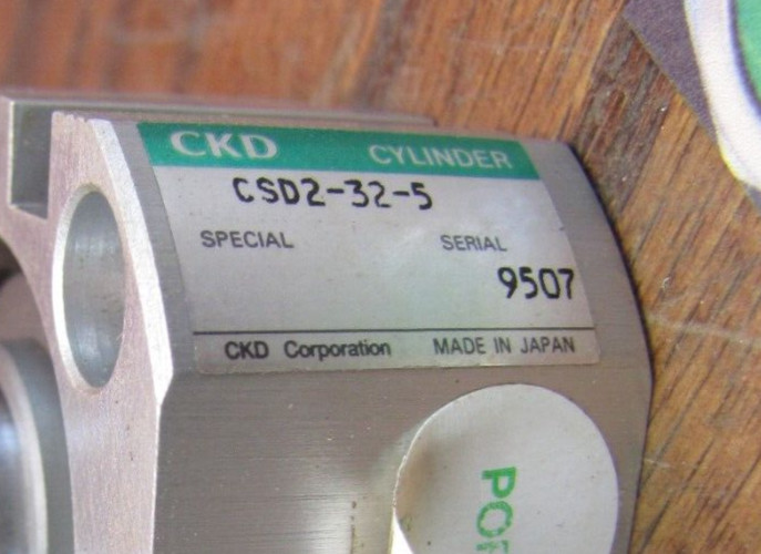 CKD Pneumatic Cylinder 5mm stroke CSD2-32-5