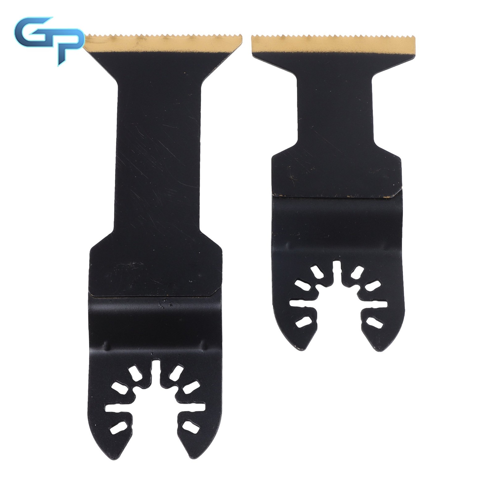 16 Pcs Extended Titanium Oscillating Saw Blades for Metal & Wood Cutting