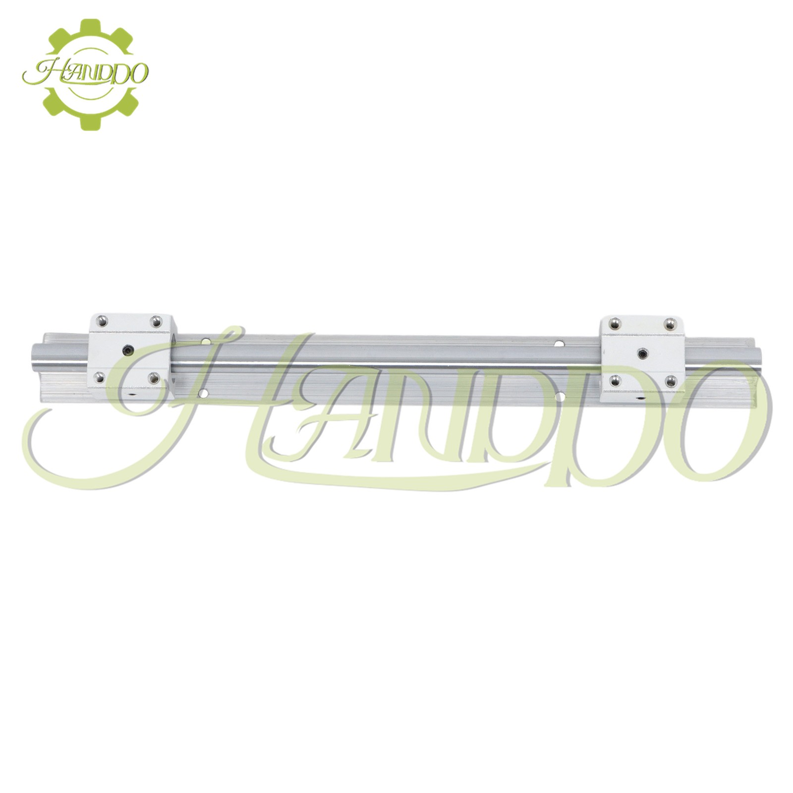 2Pcs SBR16-400mm & 4PCS SBR16UU Carriage Bearing Blocks Linear Bearings 16mm Dia