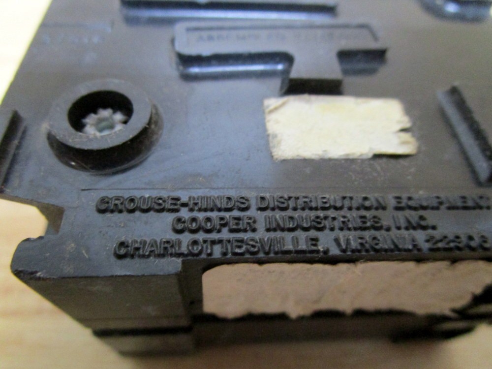 Crouse & Hinds 72337-01 Circuit Breaker 40 Amps