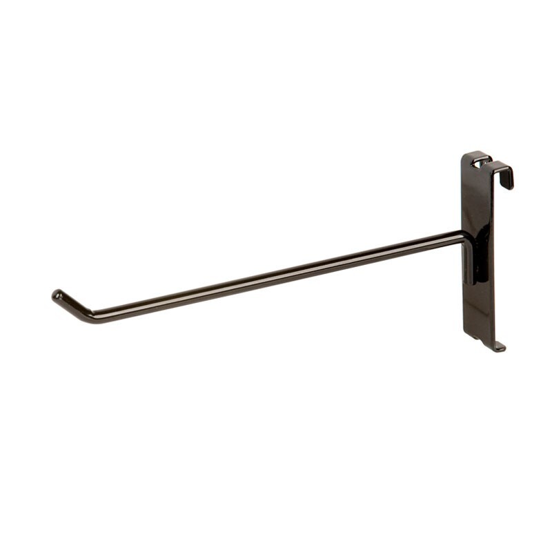 Gridwall Hooks: 1″, 2″, 4″, 6″, 8″, 10″, 12″ – Black, White, Chrome – FREE SHIP!