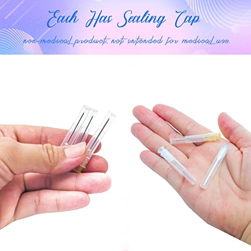 100 Pack 27 Gauge 1/2 Inch Luer Lock Needles Sterile Lab Dispensing Supplies