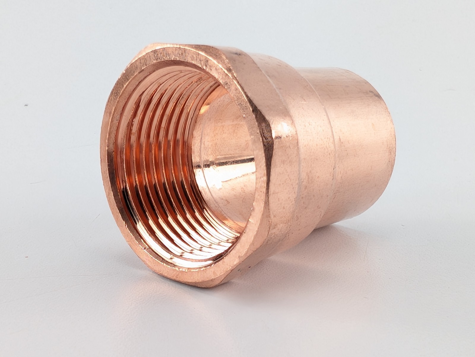 NEW BAG OF 10 PCS. BMI 1″ CxF Adapter Wrot COPPER 37706 1″