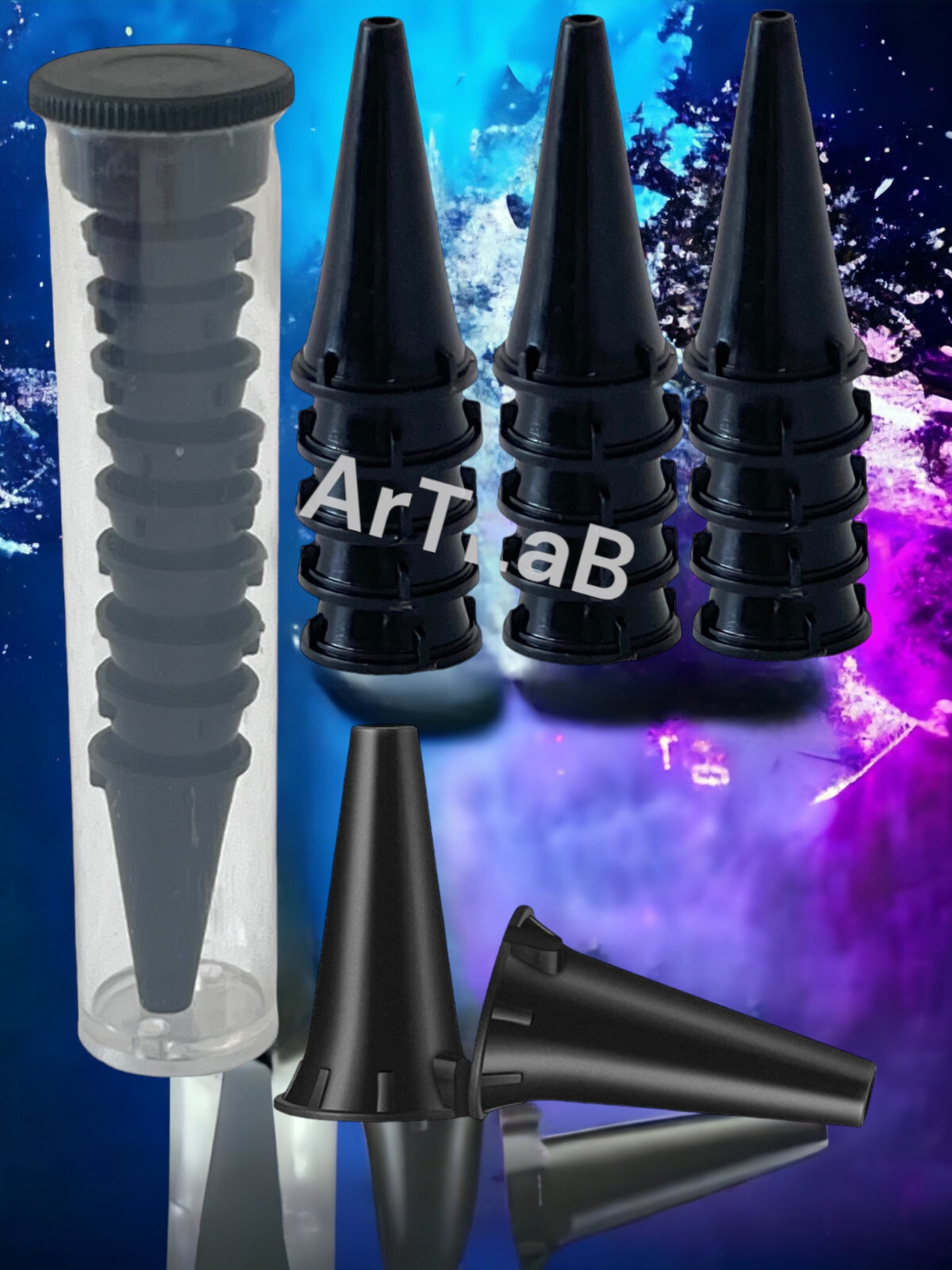 Artlab – Pocket Otoscope Tip Guards 50 Piece Disposable For Mini Otoscope