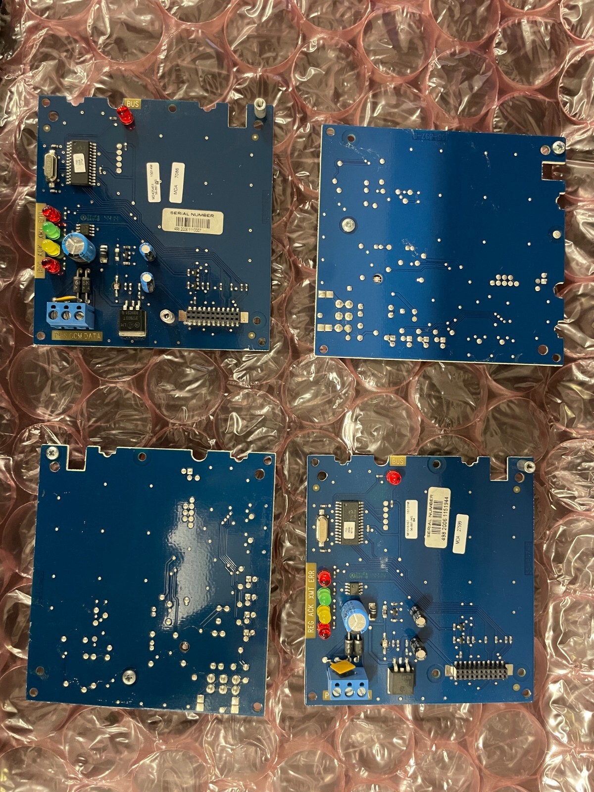 Box of 4 pcs INTERLOGIX NetworX NX-592E-GSM-BO PCB Only for Alarm.com connection