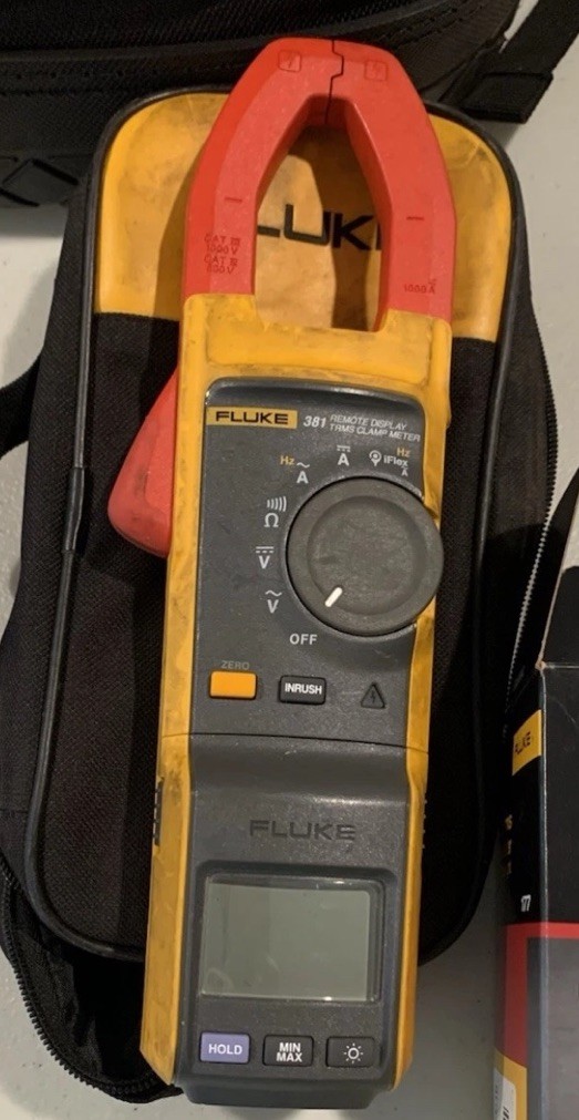 Fluke 381 True RMS Clamp Meter 1000A/1000V CAT III 9999-Count Backlight