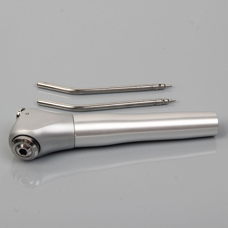 Dental 3 Way Air Water Spray Triple Syringe Handpiece w/ 2 Nozzles Tips Tubes US
