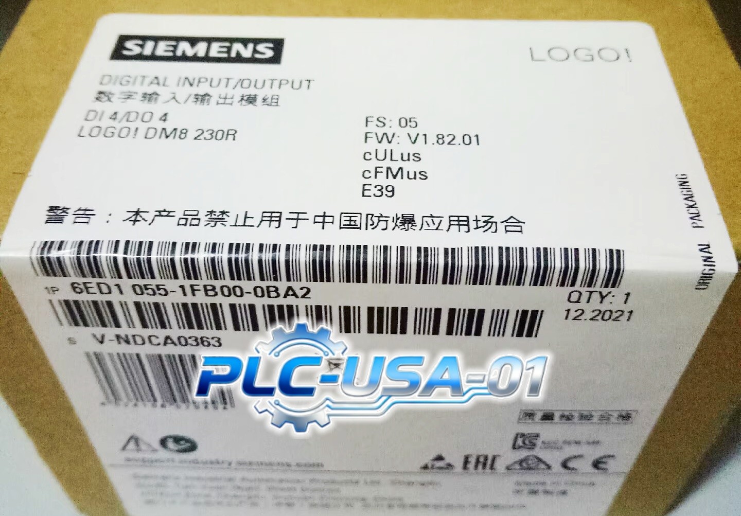 6ED1055-1FB00-0BA2 1PCS New Siemens 6ED1 055-1FB00-0BA2 Fast Shipping