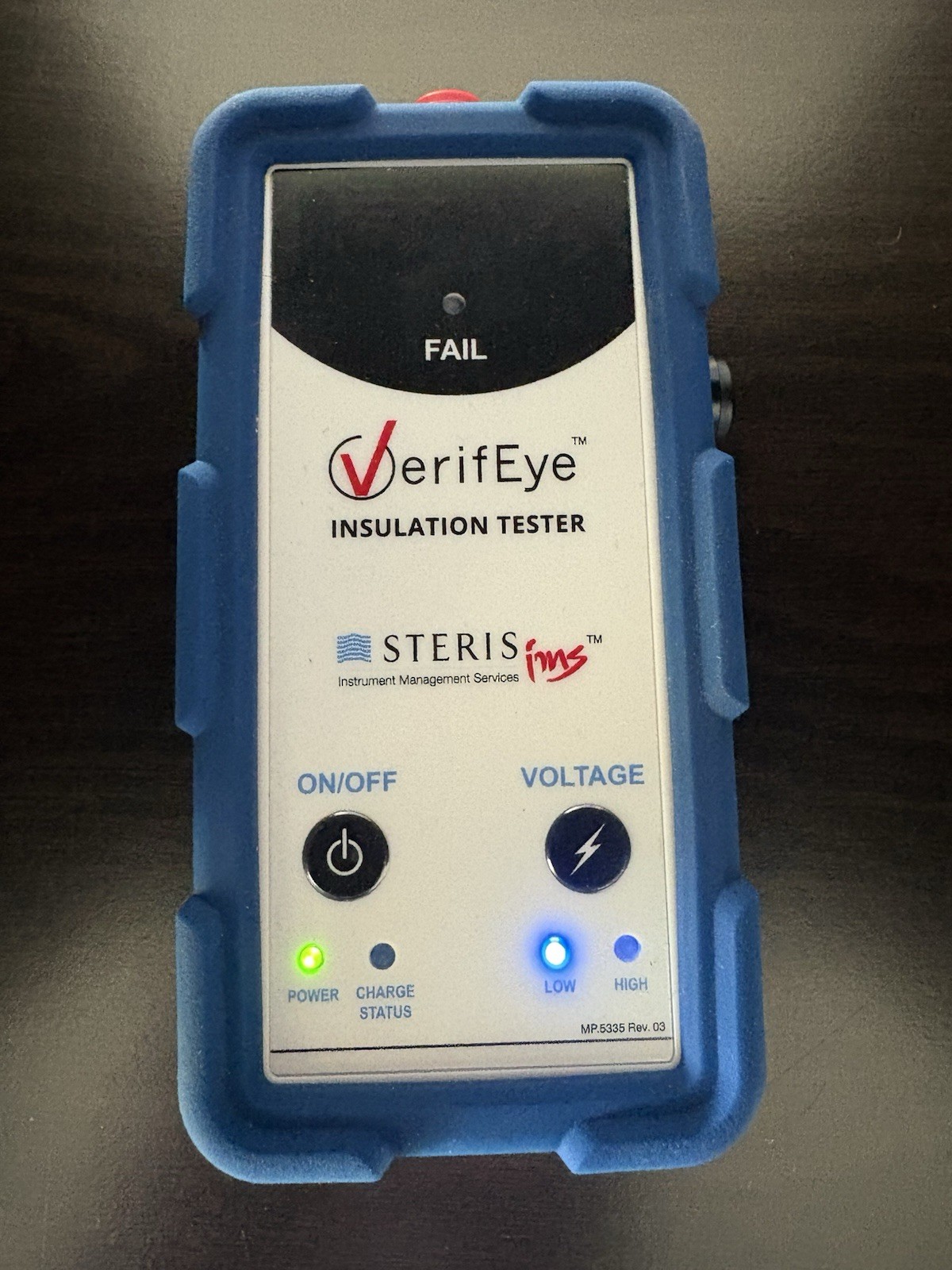 STERIS VeriEye Insulation Tester IMS Instrument Testing Device – Working