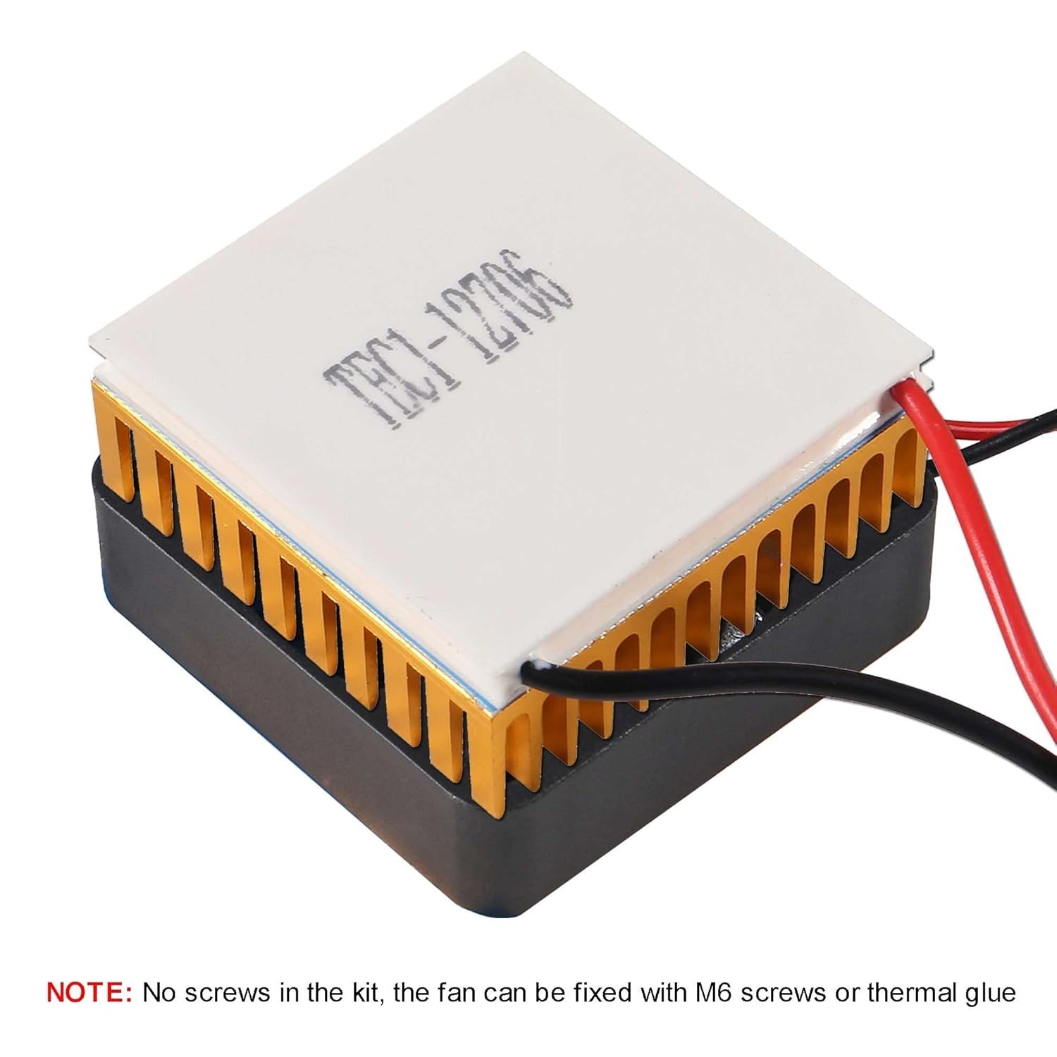 High-Efficiency 12V Cooling Fan & Peltier Plate – 3 Set Thermoelectric Cooler