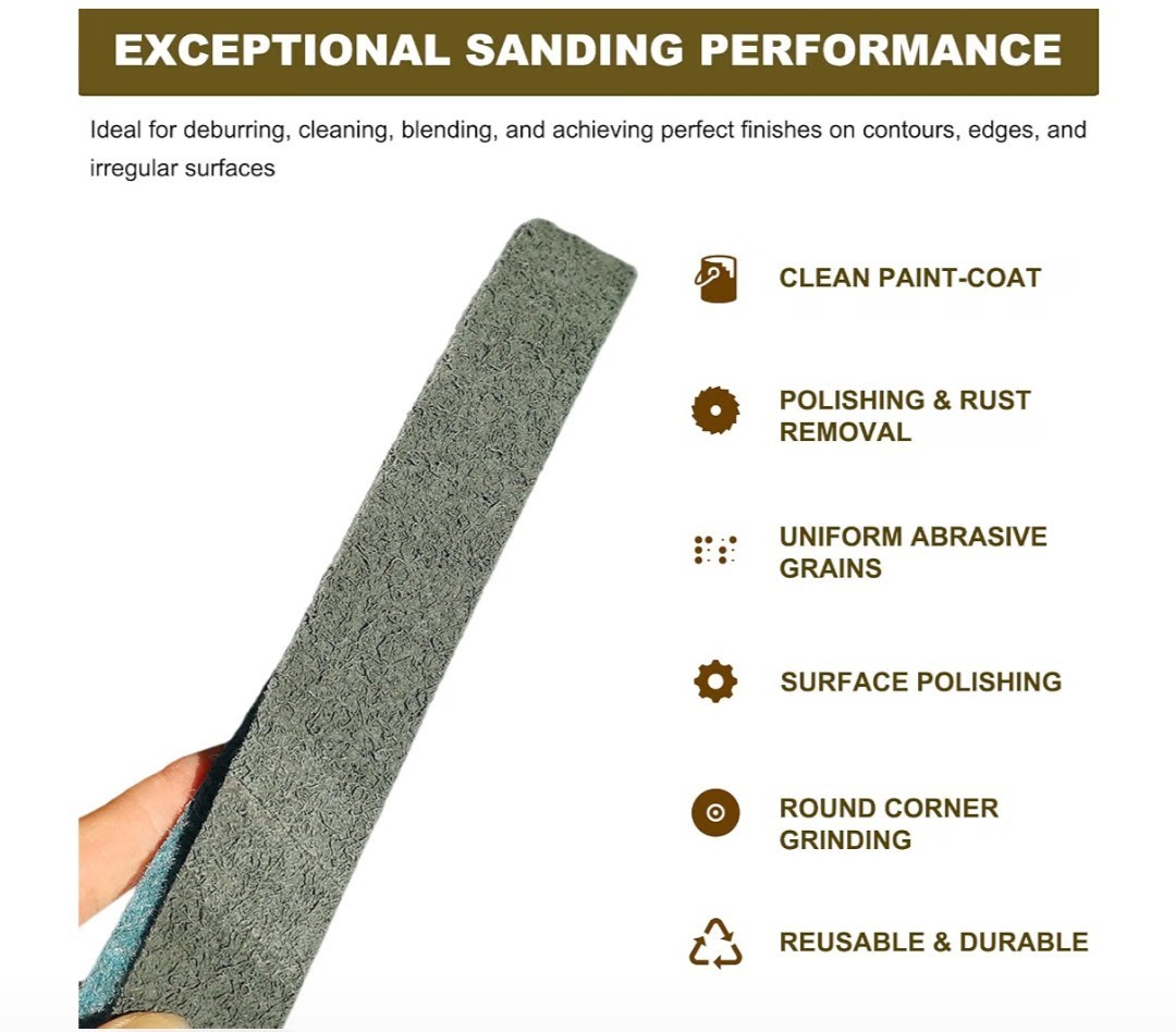 1.5″ x 30″ Surface Conditioning Belts Kit 1 each: Tan Red Blue Gray – 4 PACK