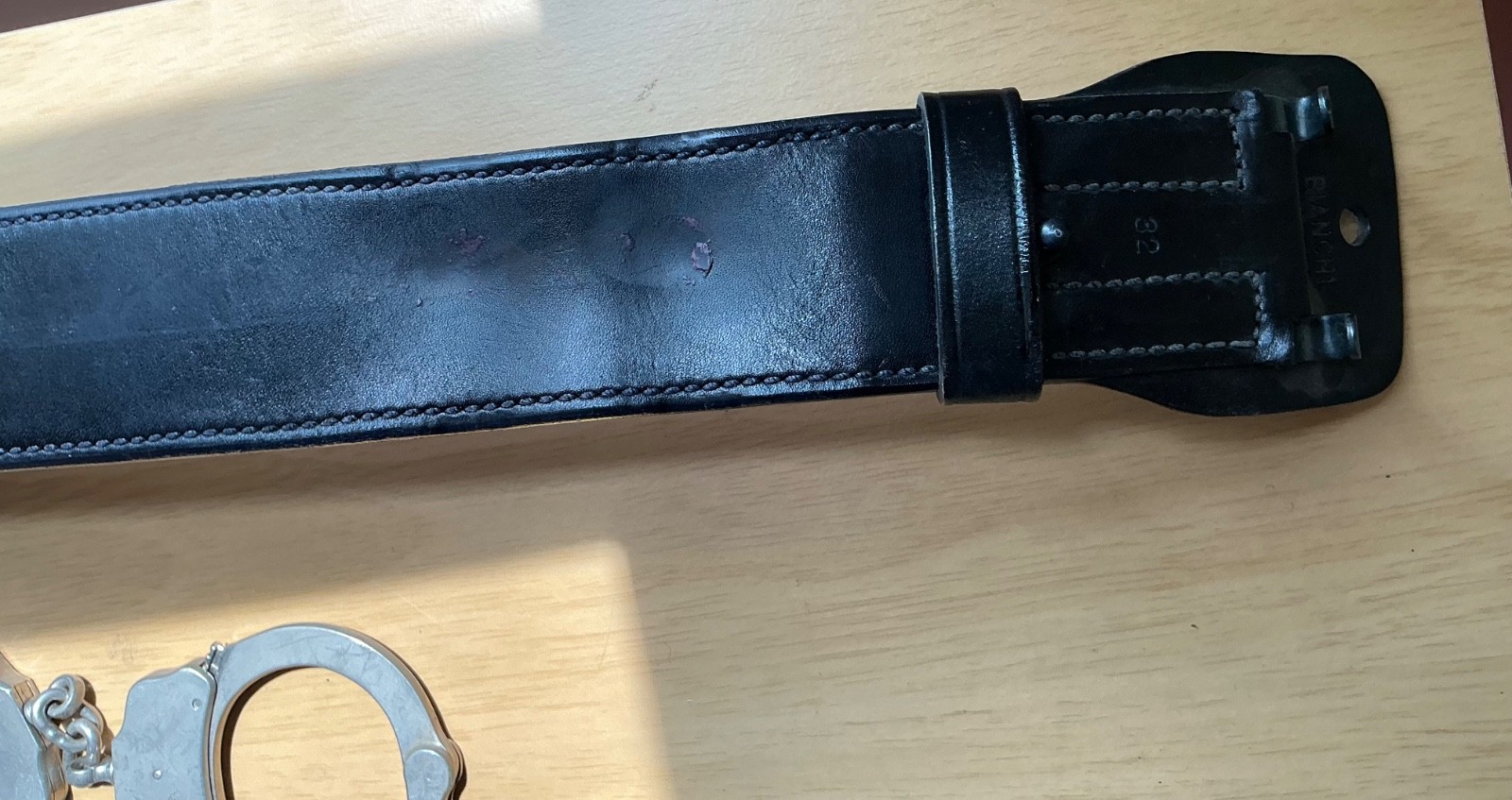 Bianchi B2 Belt 32″ Model B2M & cuffs, case, keepers + 520 GIFT see last photo