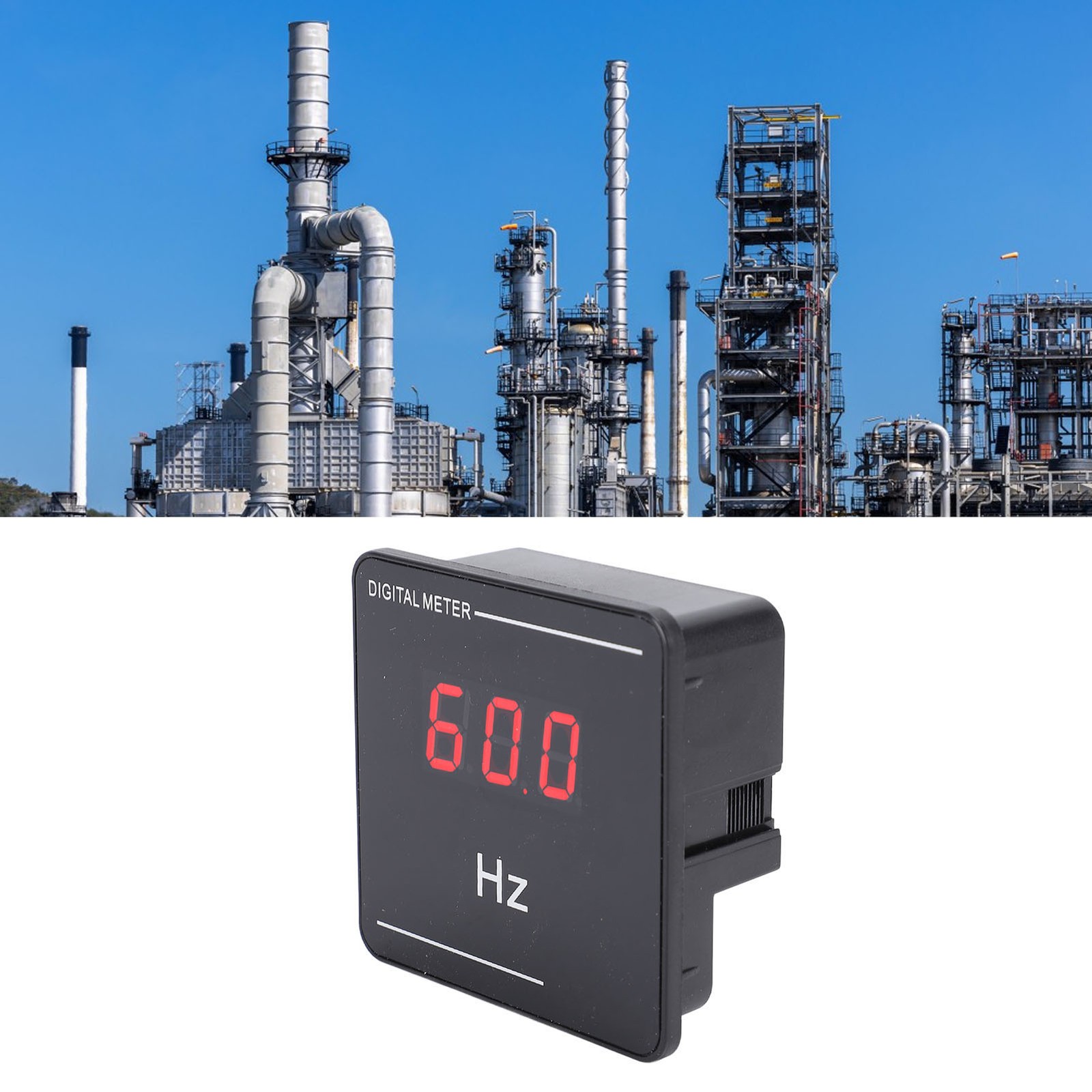 10-99.9Hz Digital Frequency Meter 0.56in LED Display Hz Counter Tester Cymometer