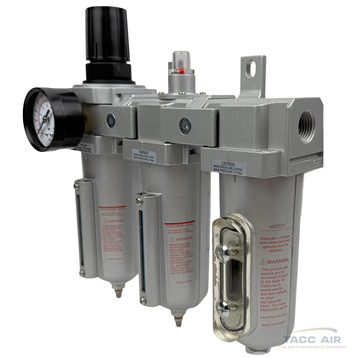 1/2″ NPT Air Compressor Regulator Filter Dryer Coalescing Desiccant System